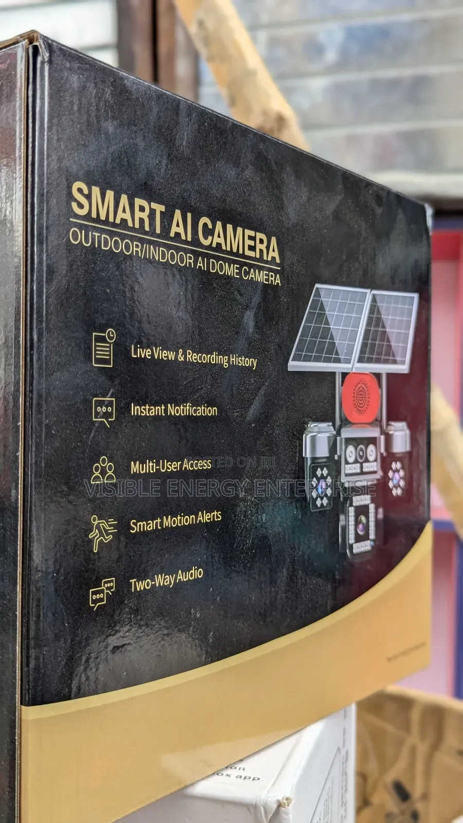Smart Ai Camera 4 Lens(Outdoor/Indoor Ai Dome Camera)