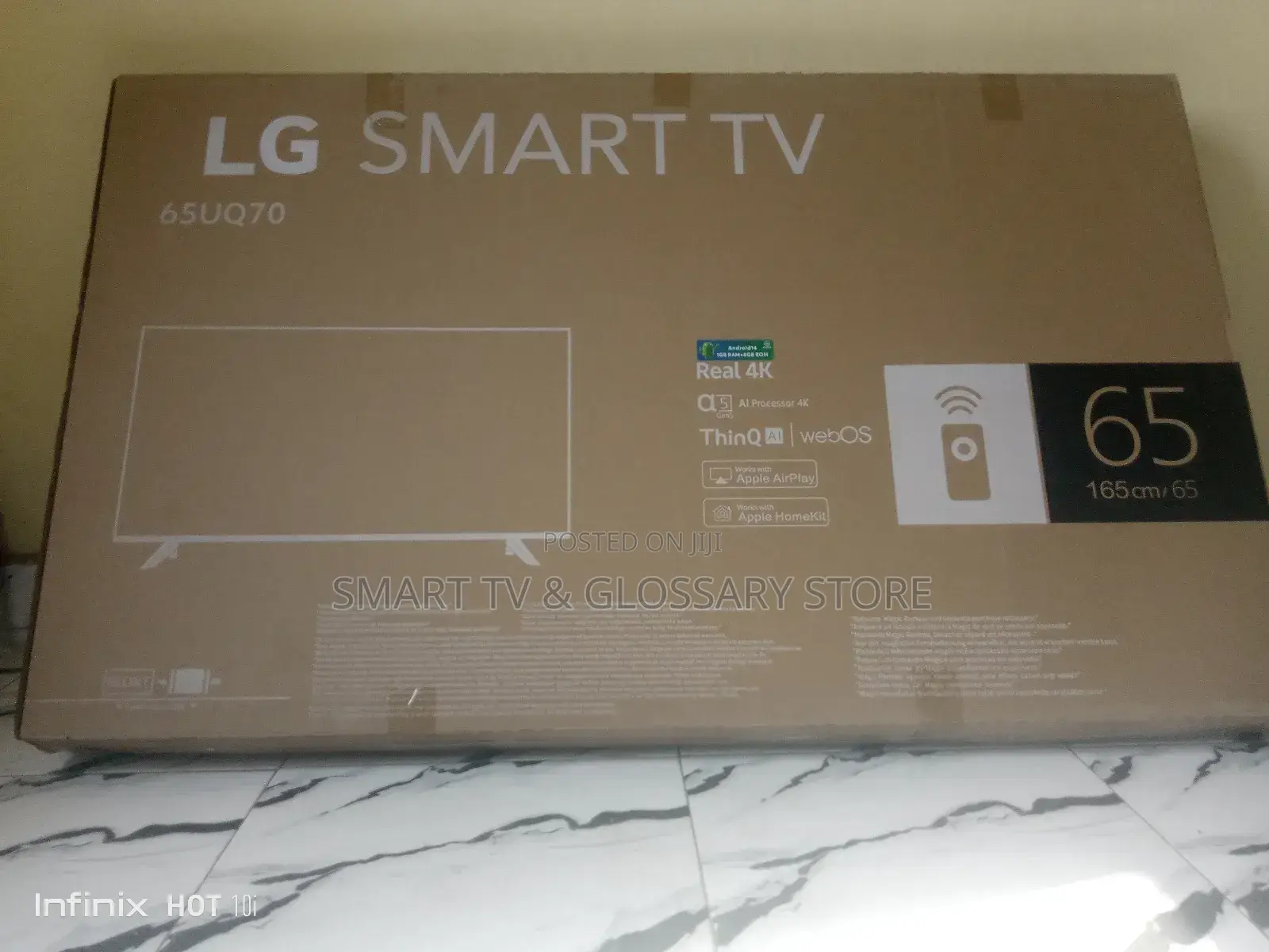 65 Inches Agary Smart Tv