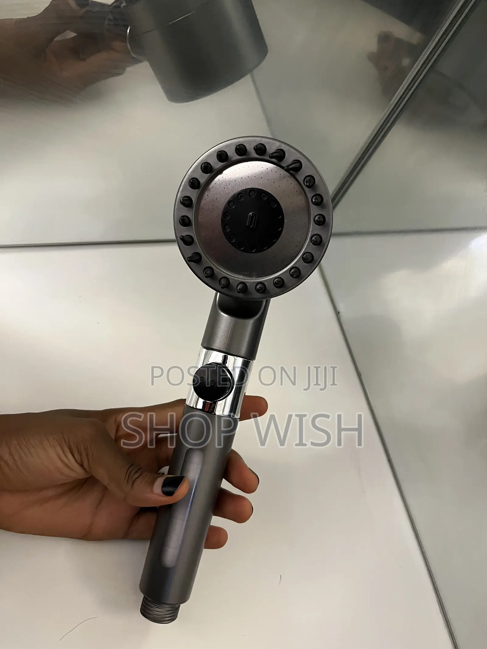 Filtered Shower Head for Hair and Skin