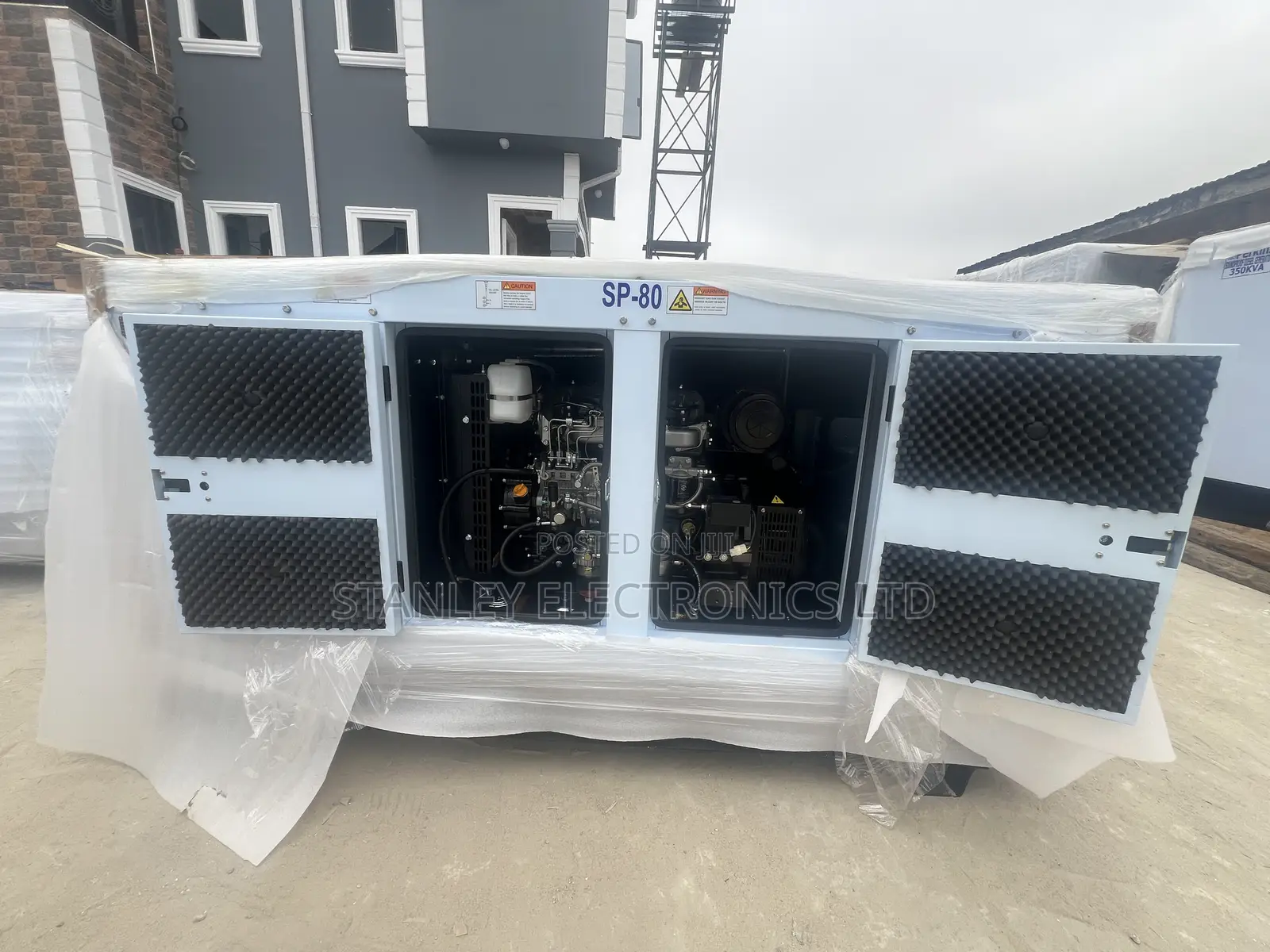 New Arrival of 80kva Perkins Soundproof Generator Diesel Engine