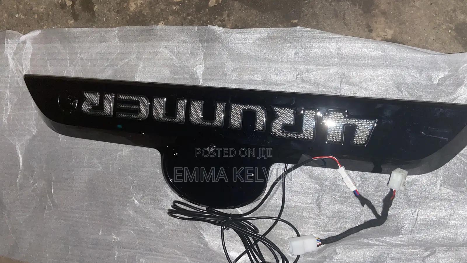 Booth With Light Chrome for Toyota 4-Runner 2018 Model