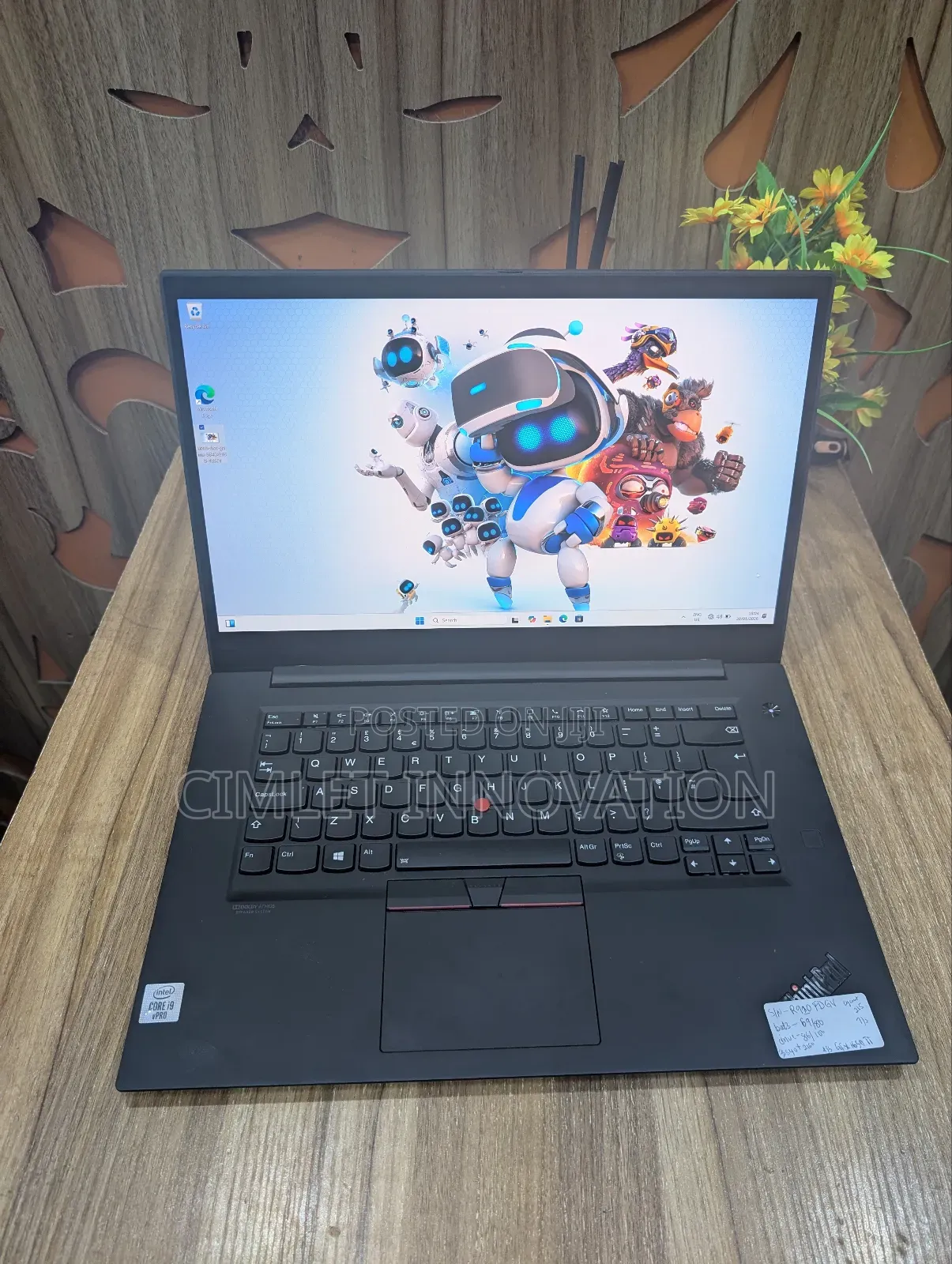 Laptop Lenovo ThinkPad X1 16GB Intel Core i9 SSD 512GB
