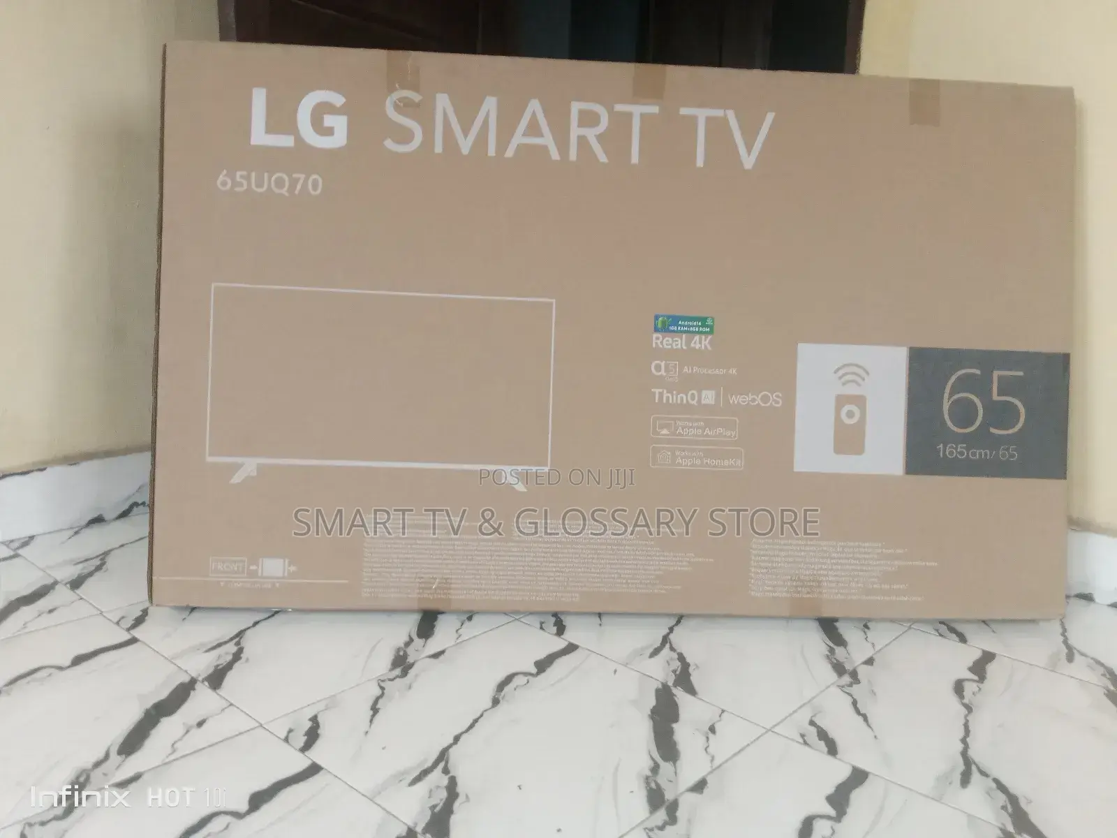 Brand New 65 Inches With Control Remote Operator