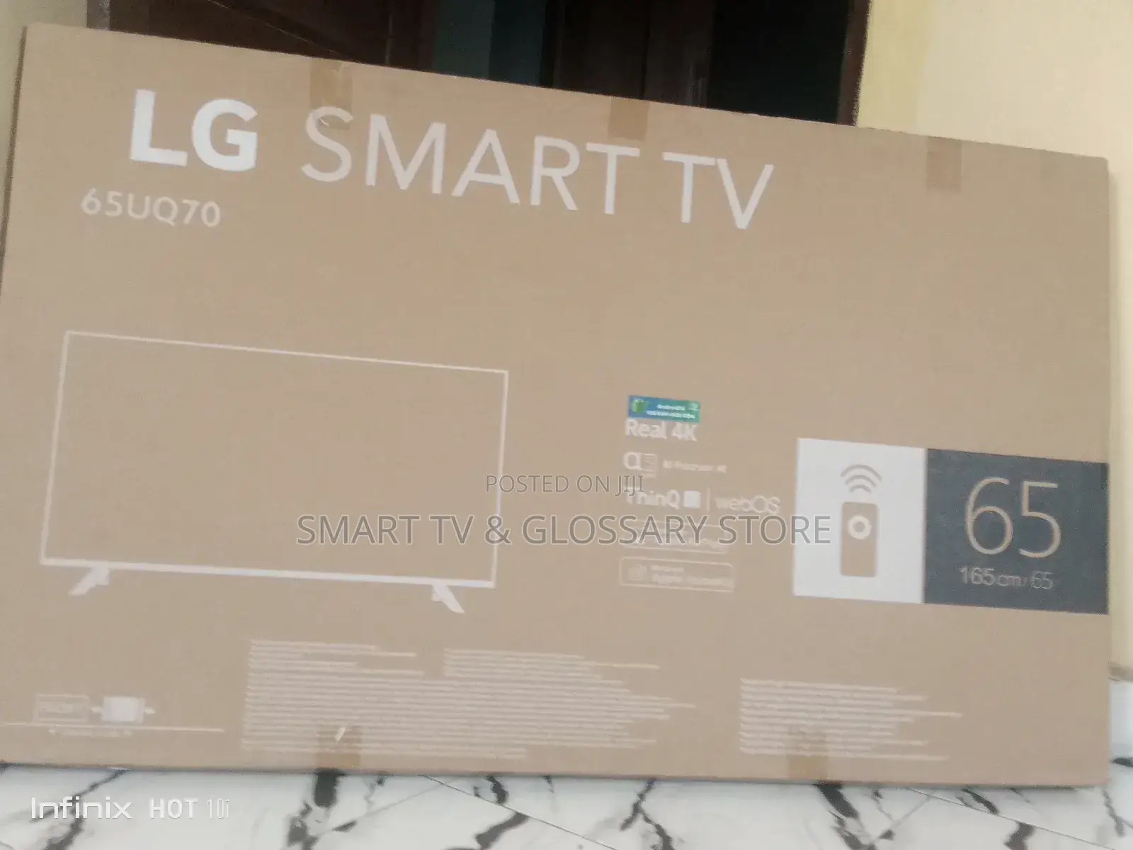 65 Inches With Google Map Television View