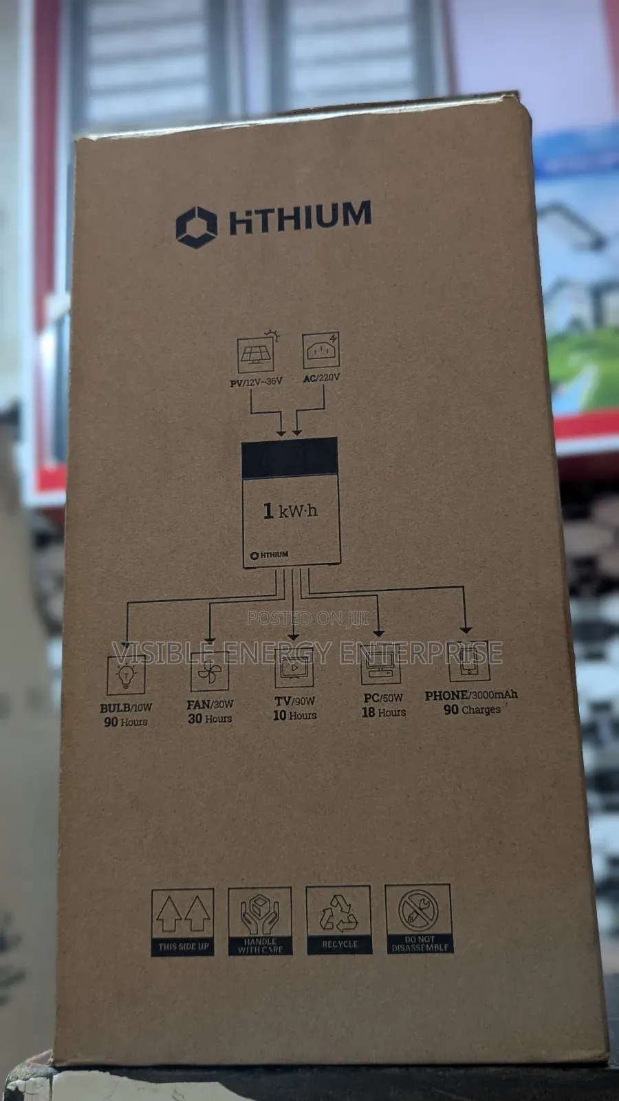 Hithium Heroee1 1kwh Solar Portable Station