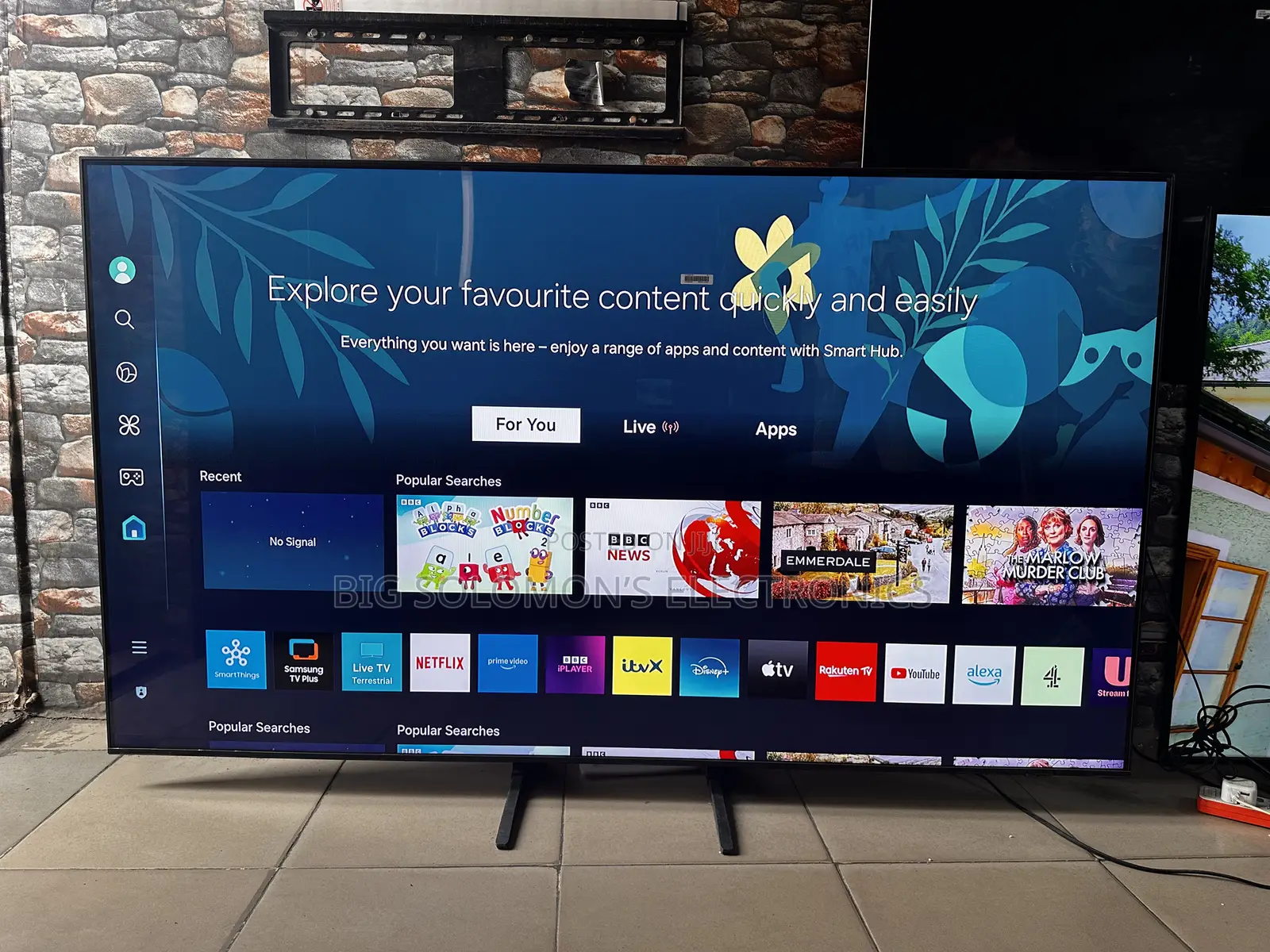 Samsung 75 Inch Qled Full Smart Tv 2024 Latest Model (Q70d)