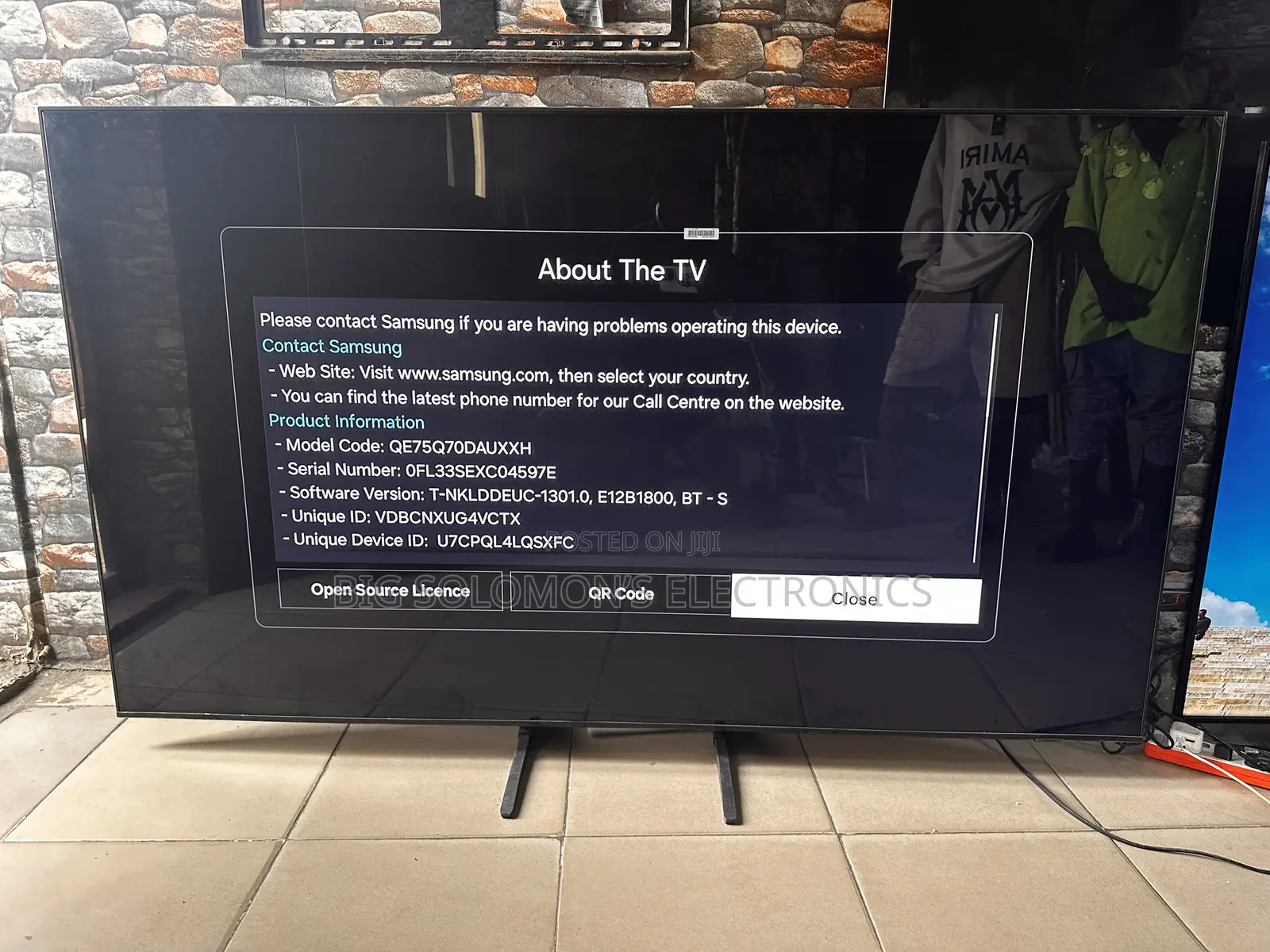 Samsung 75 Inch Qled Full Smart Tv 2024 Latest Model (Q70d)