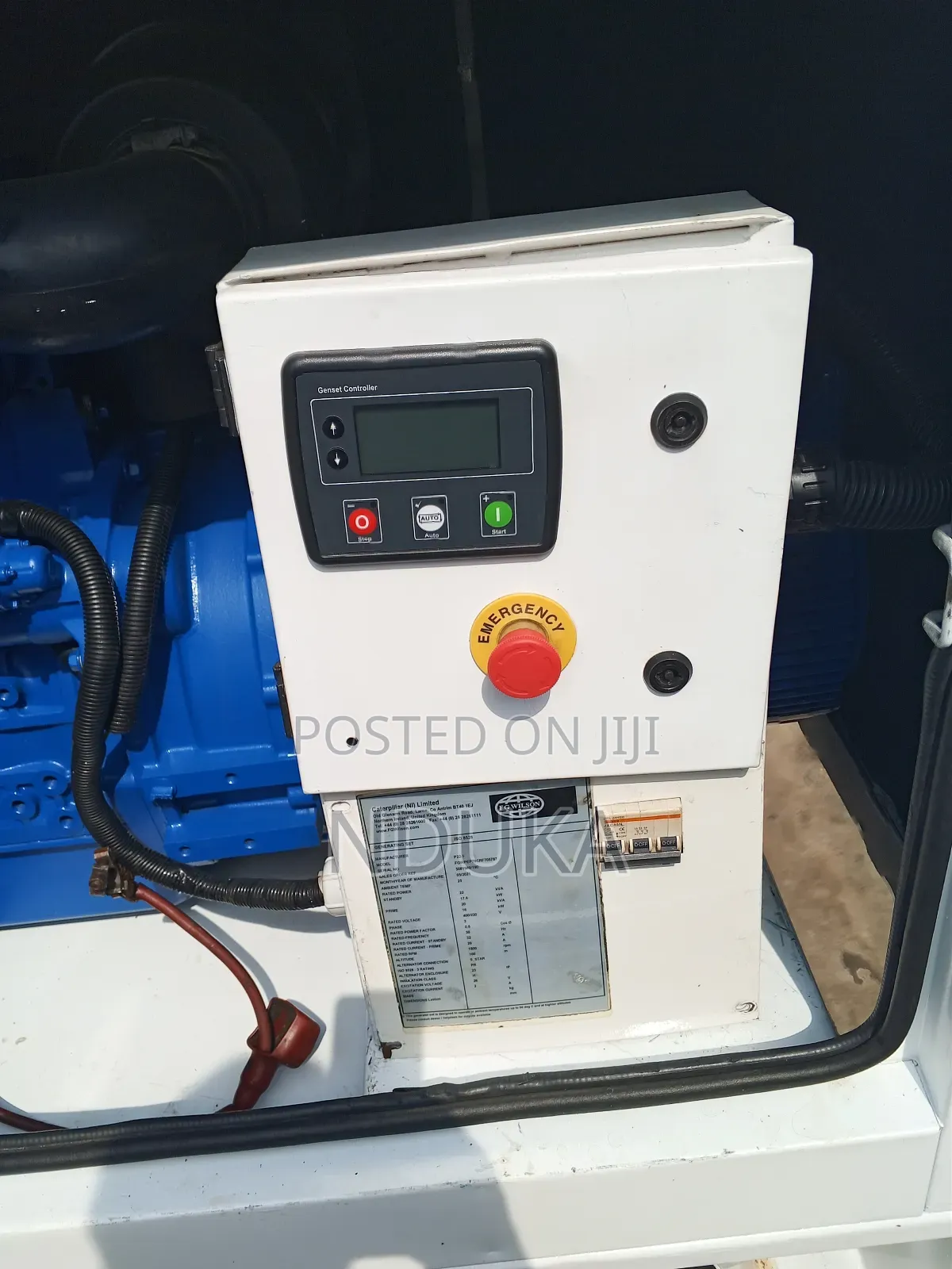 Fg Wilson Generator Uk Standard Perkins Model 400 Series