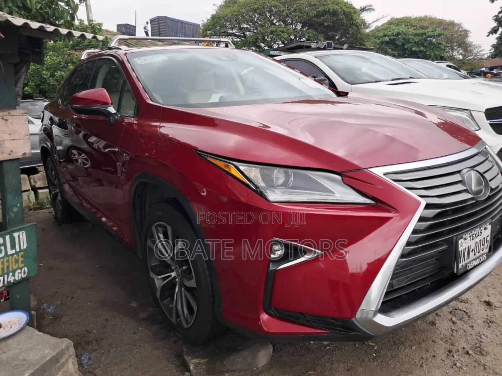 Lexus RX 350 F Sport AWD 2017 Red