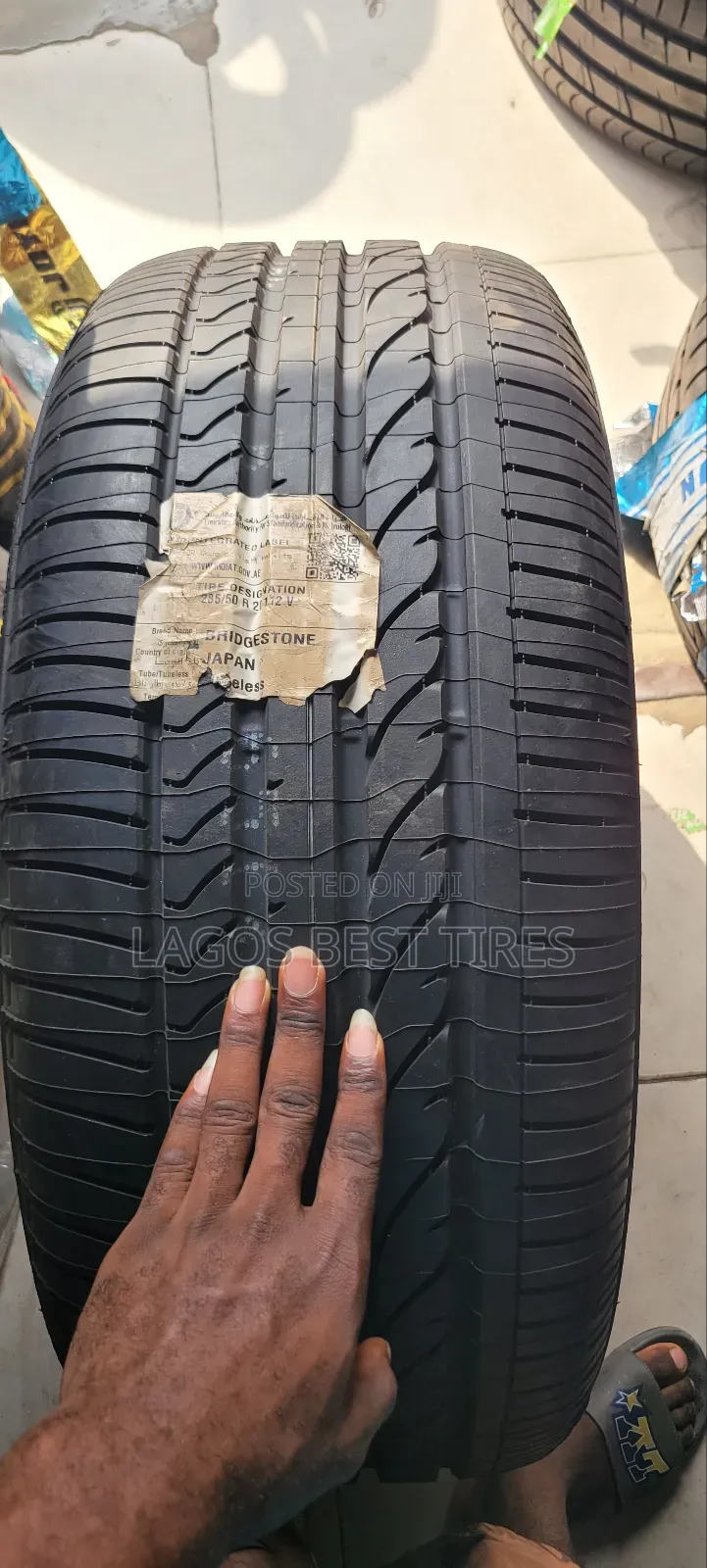 Latest 285 50 20 Bridgestone Made in Japan With 18months Warranty.