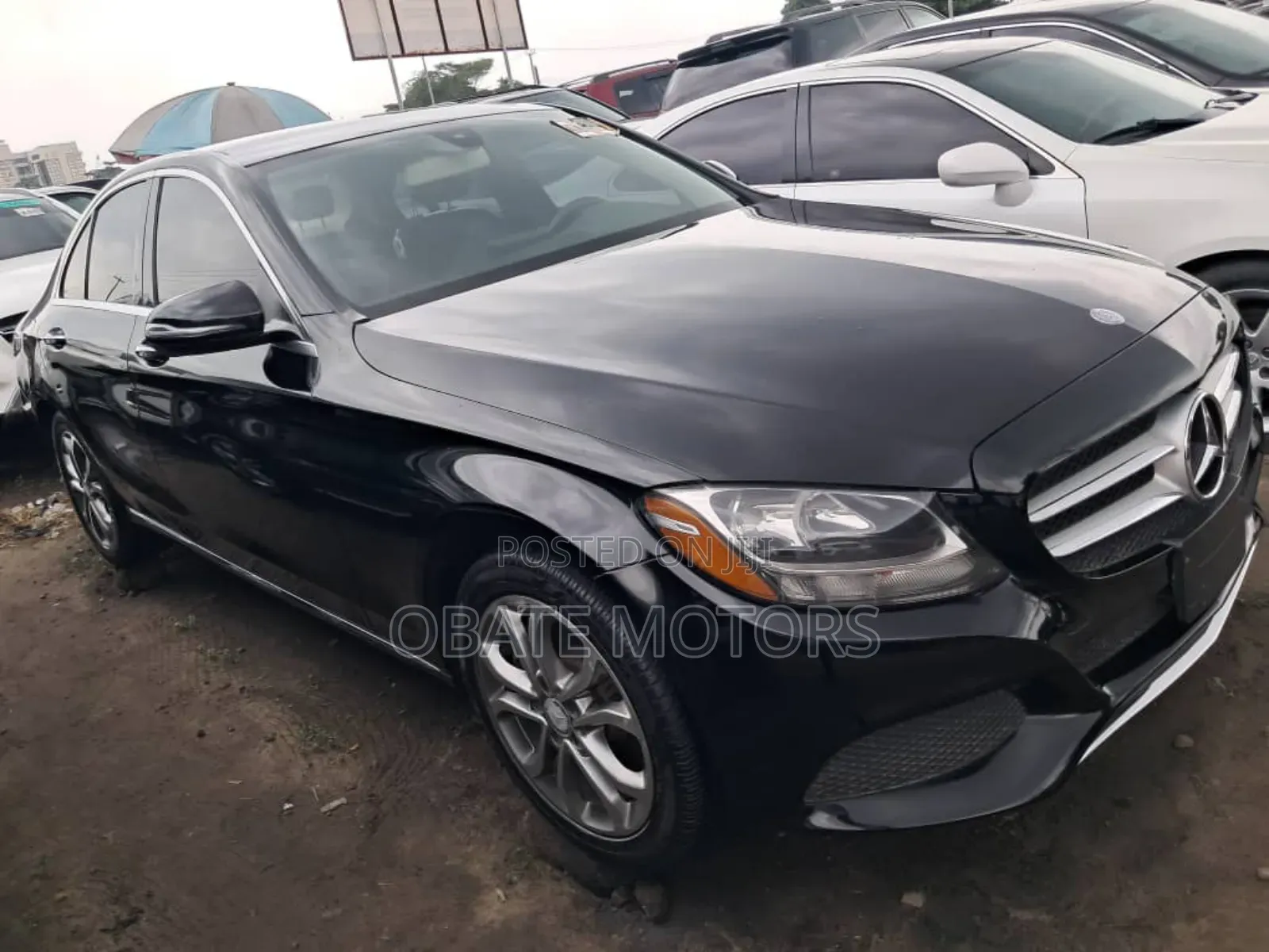 Mercedes-Benz C300 Sport 4Matic Sedan AWD (2.0L 4cyl 7A) 2017 Black