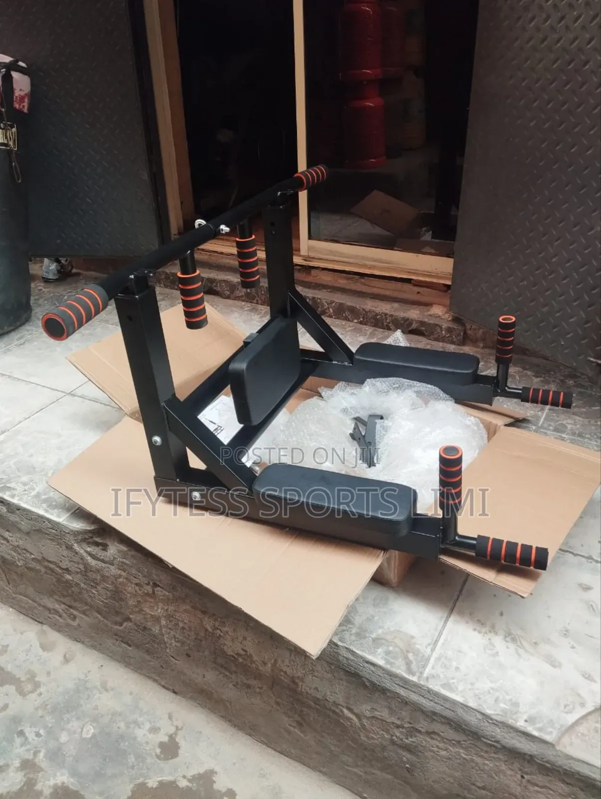 Rebranded Gym Wall Pull Up Bar