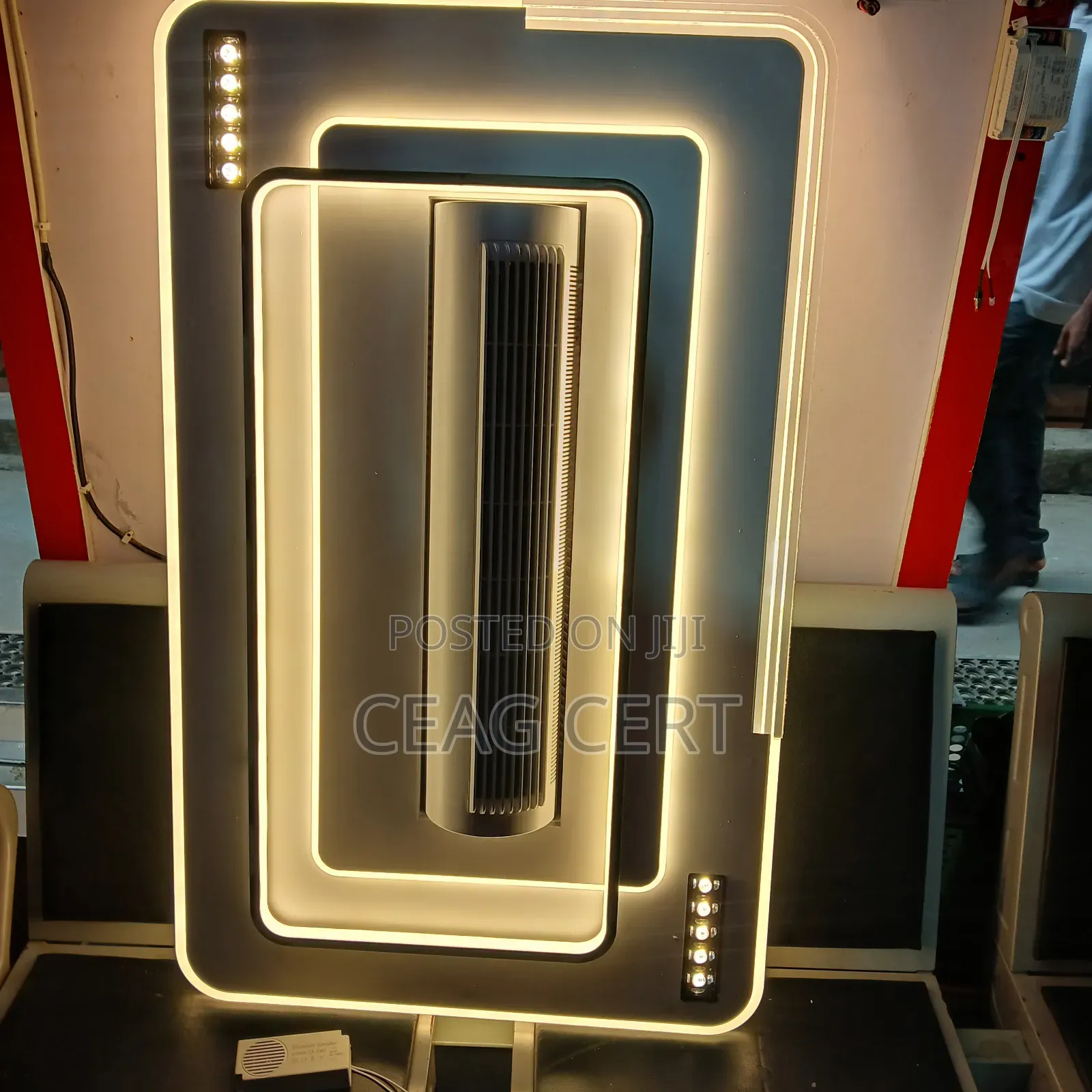 Ceiling Fitting With Fan