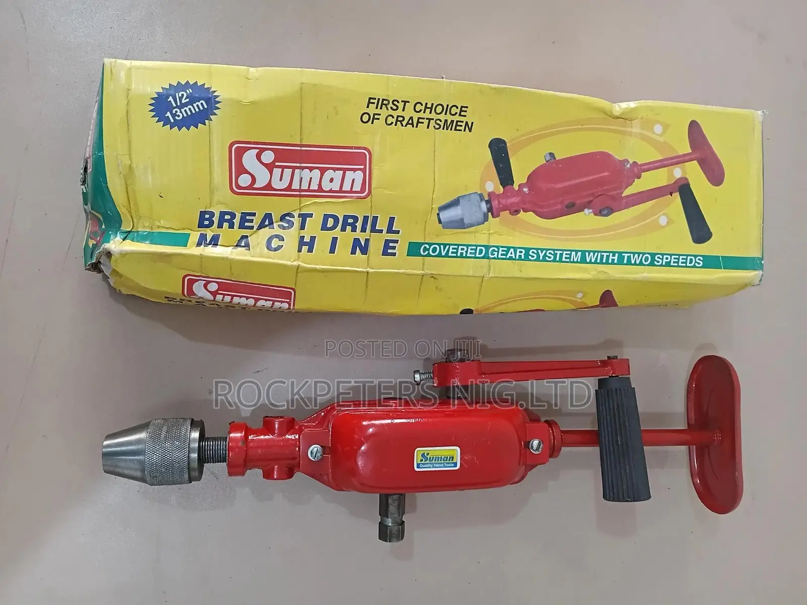 Suman 1⁄2" (13mm) Breast Drill Machine