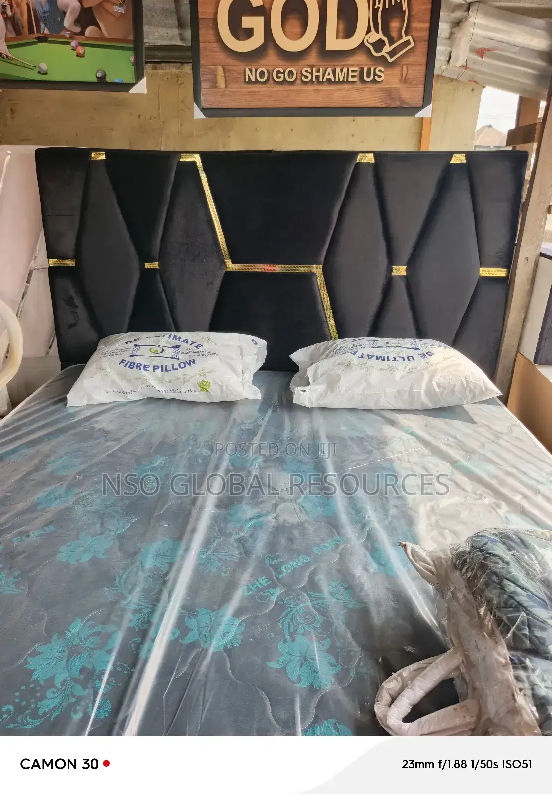Bedframe With Mattress