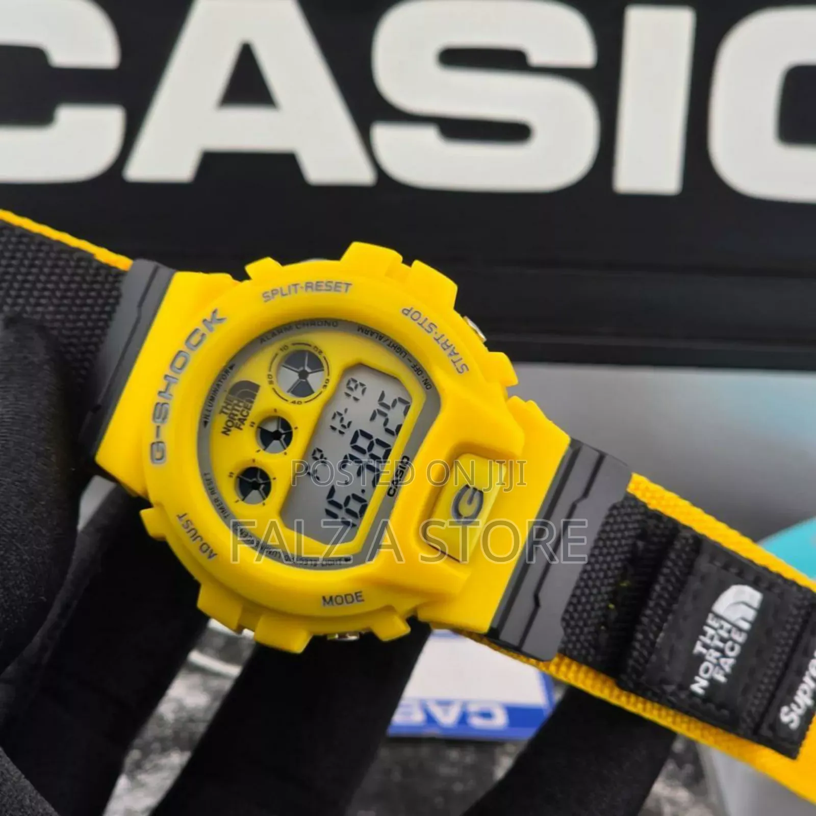 G-Shock Rubber Wristwatch (Digital and Analog Timer)