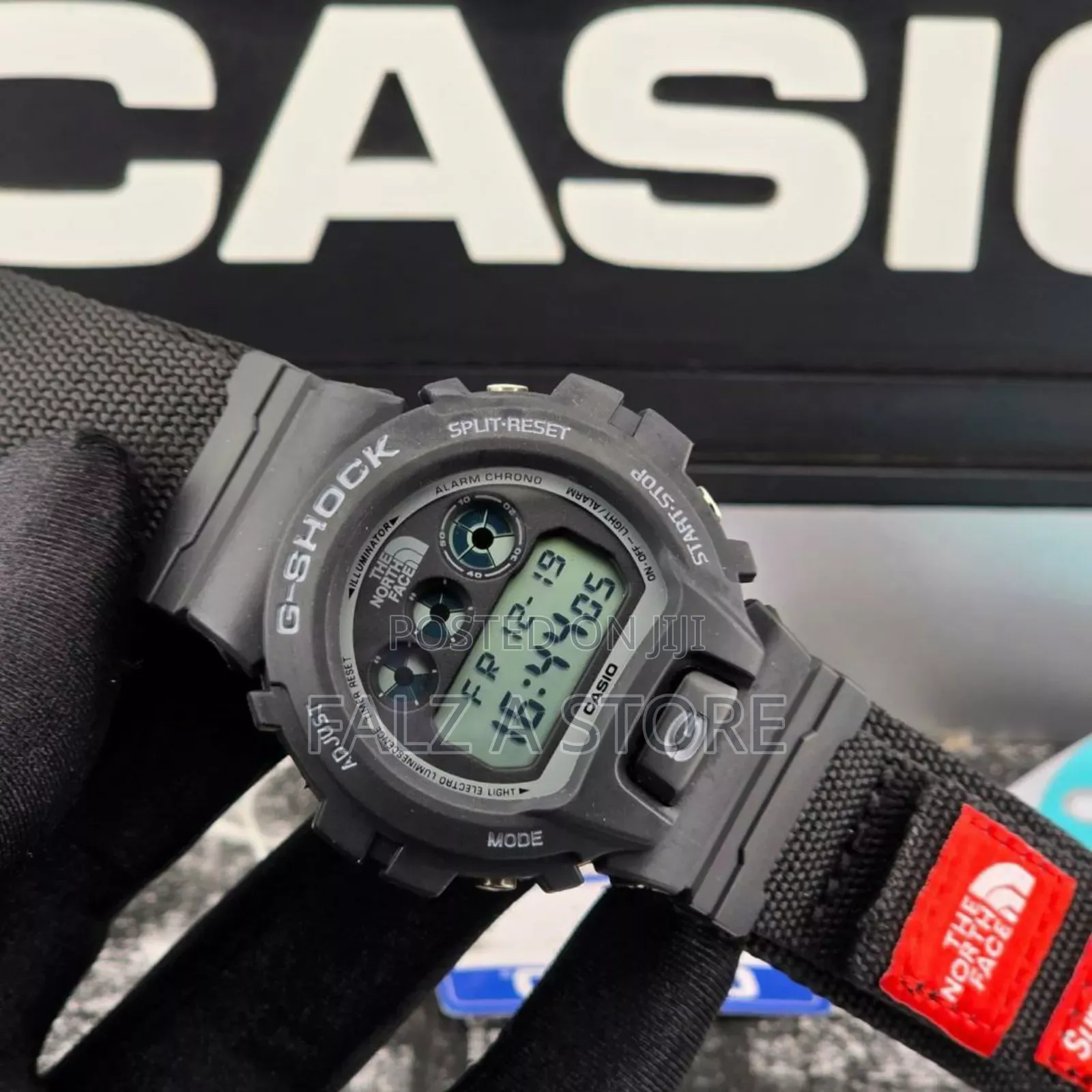 G-Shock Rubber Wristwatch (Digital and Analog Timer)