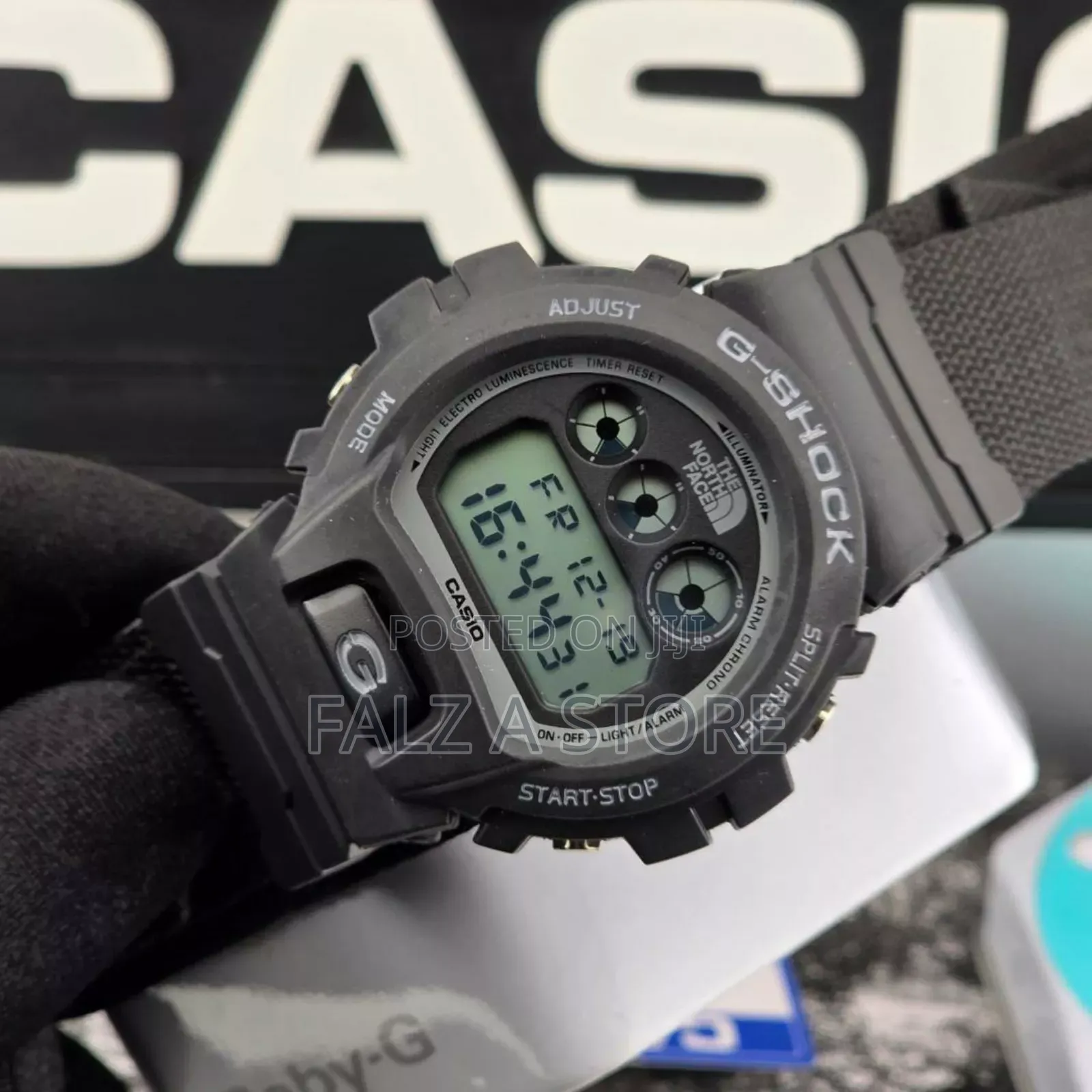 G-Shock Rubber Wristwatch (Digital and Analog Timer)