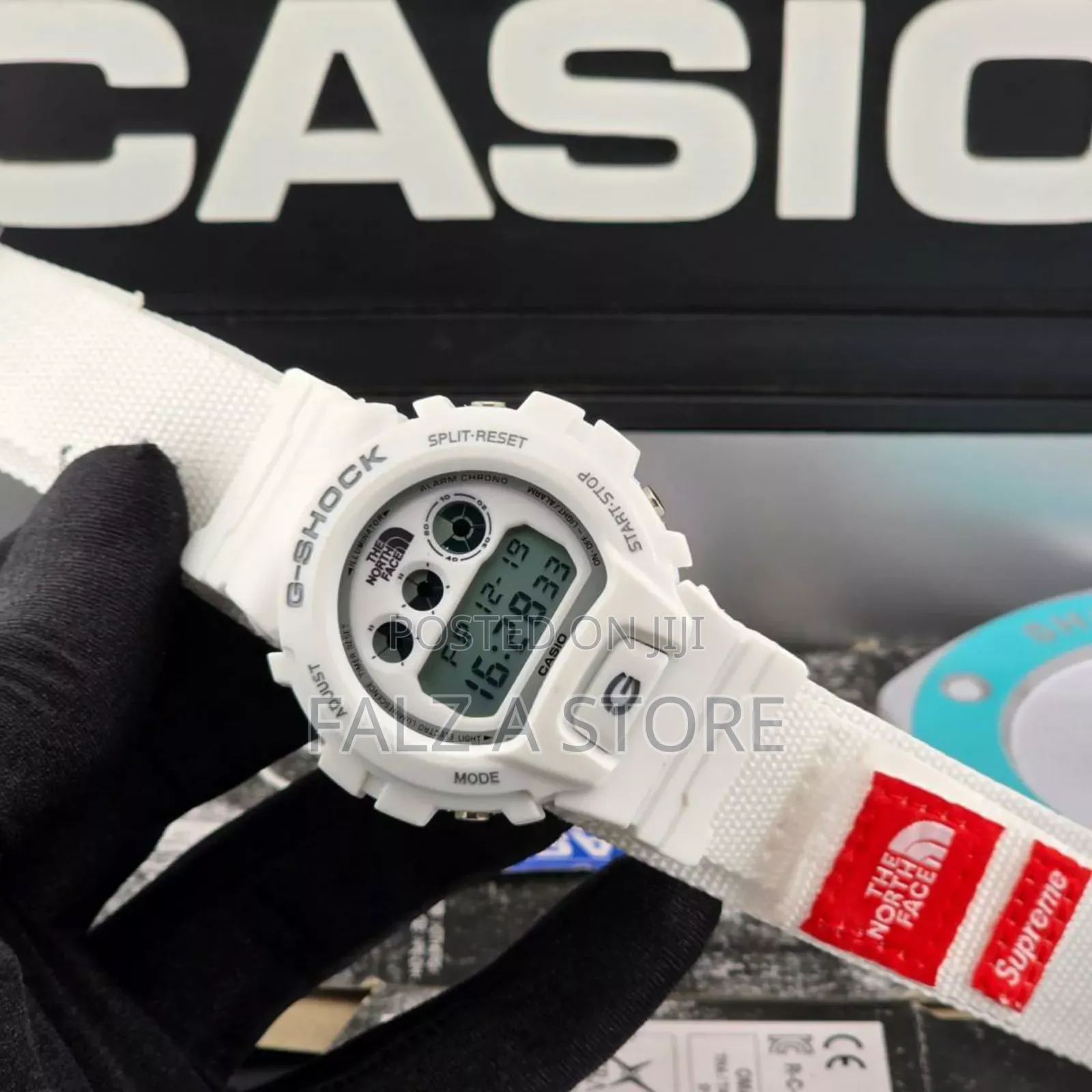 G-Shock Rubber Wristwatch (Digital and Analog Timer)