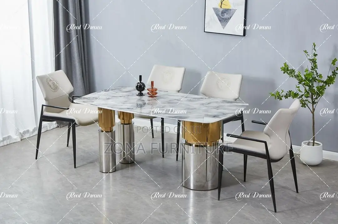 Turkish Product Luxury Dining Table Set