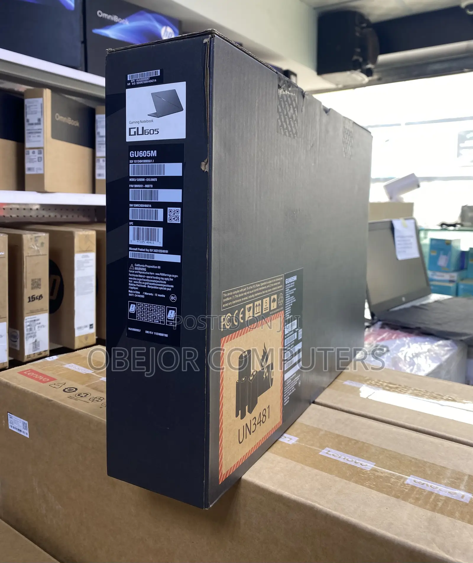 New Laptop Asus ROG Zephyrus G16 16GB Intel Core Ultra 9 SSD 1T