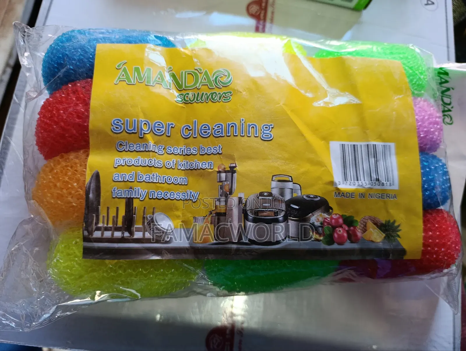 Super Cleaning Soft Scouring Sponge
