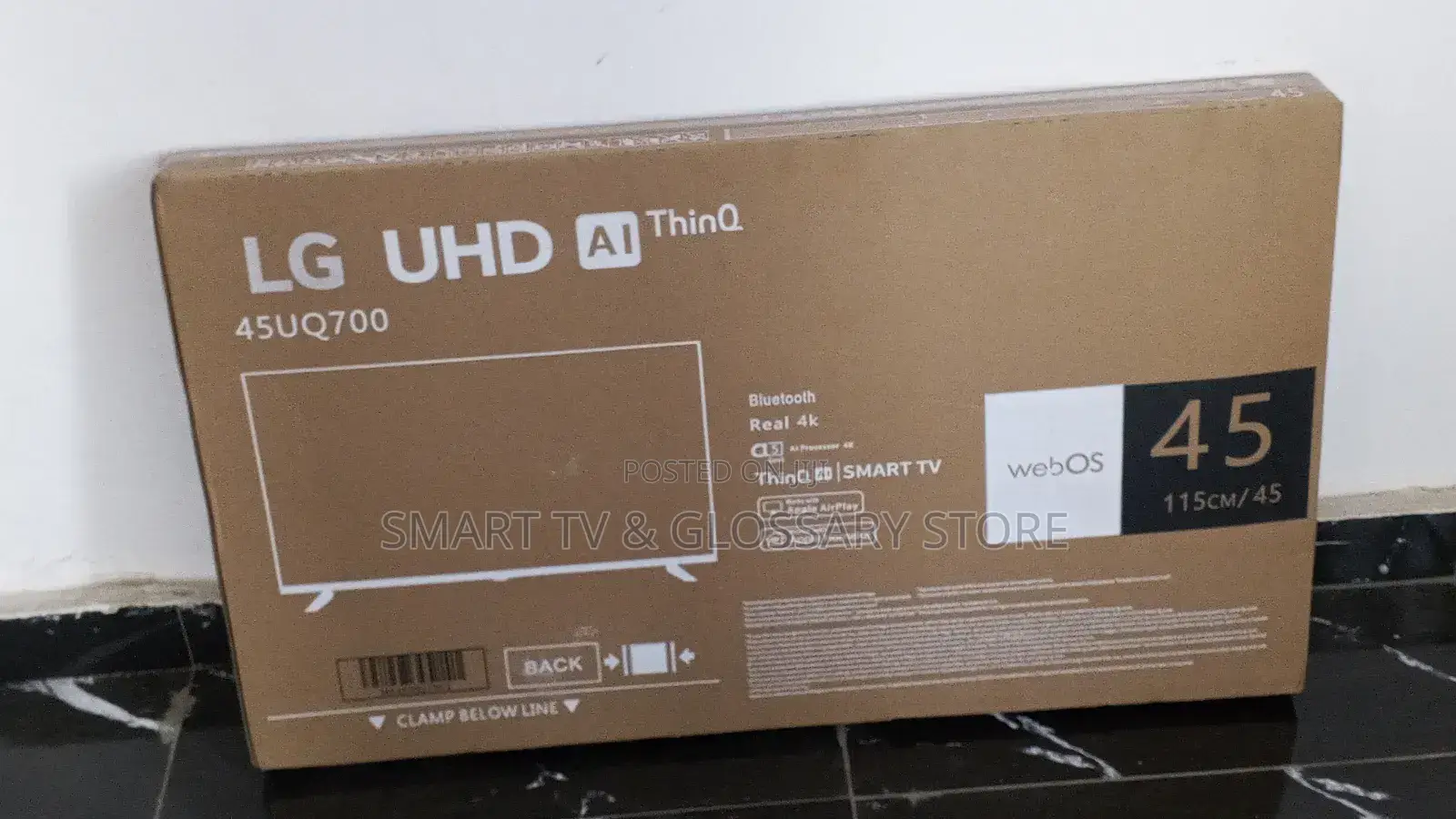 45 Inches Smart Tv Sharp Contrast 4k Ultra Uhd Screen Transition