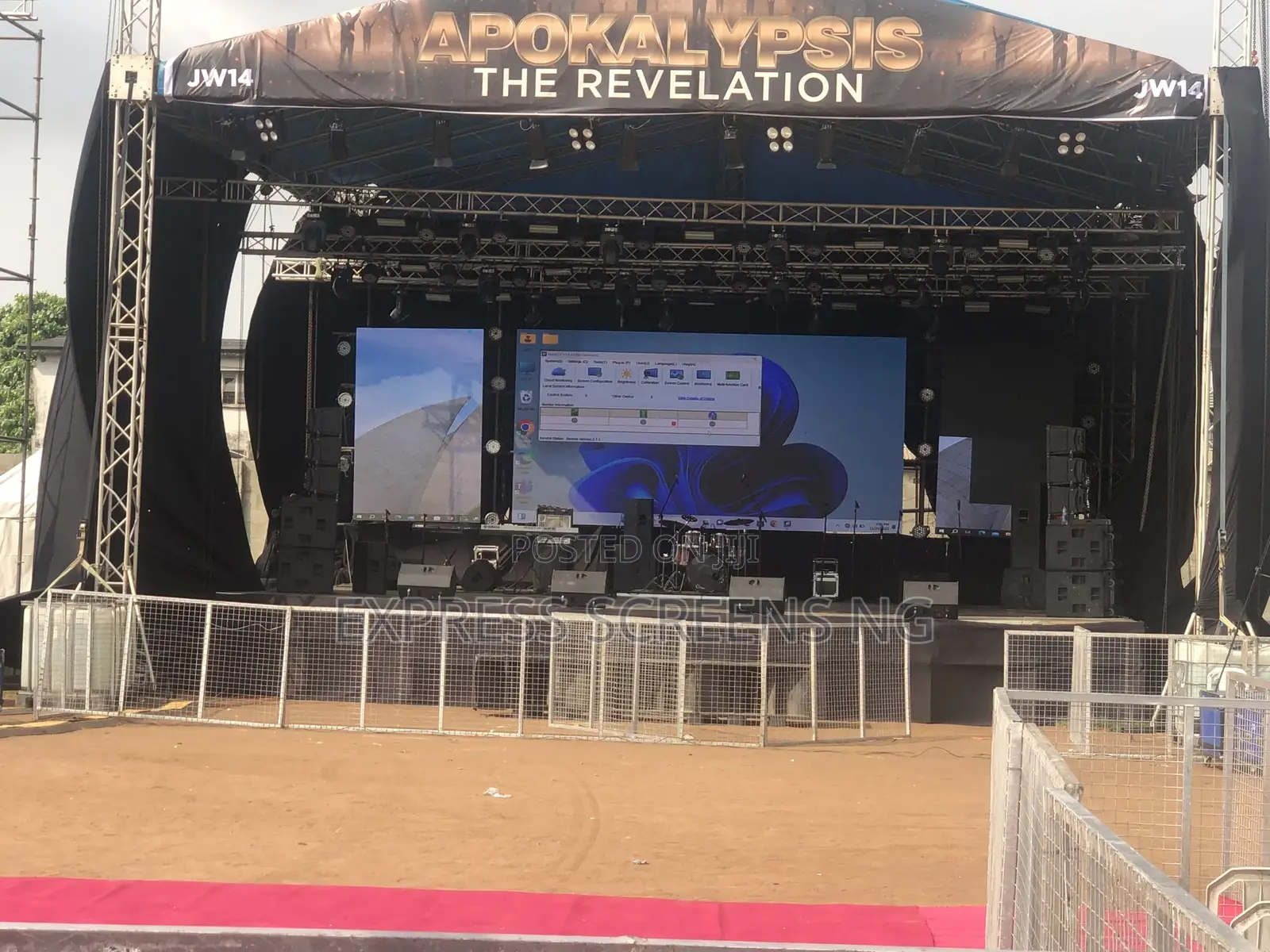 Big and Bold Led Church and Rental Screen