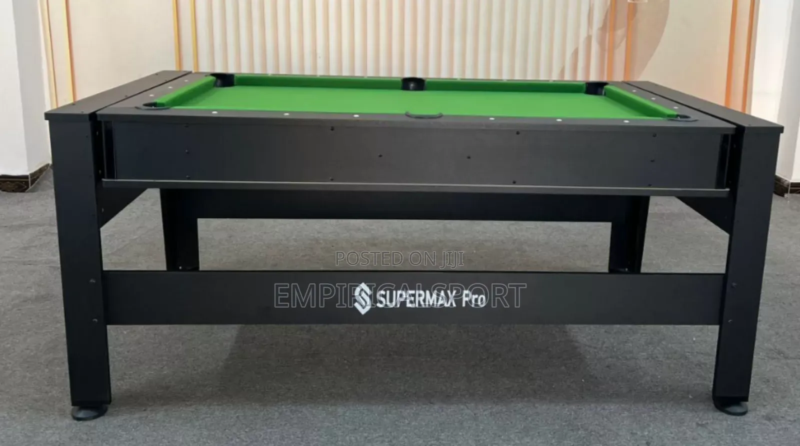 6ft, 4 in 1 Snooker Board, Air Hockey, Table Tennis and Flat Board