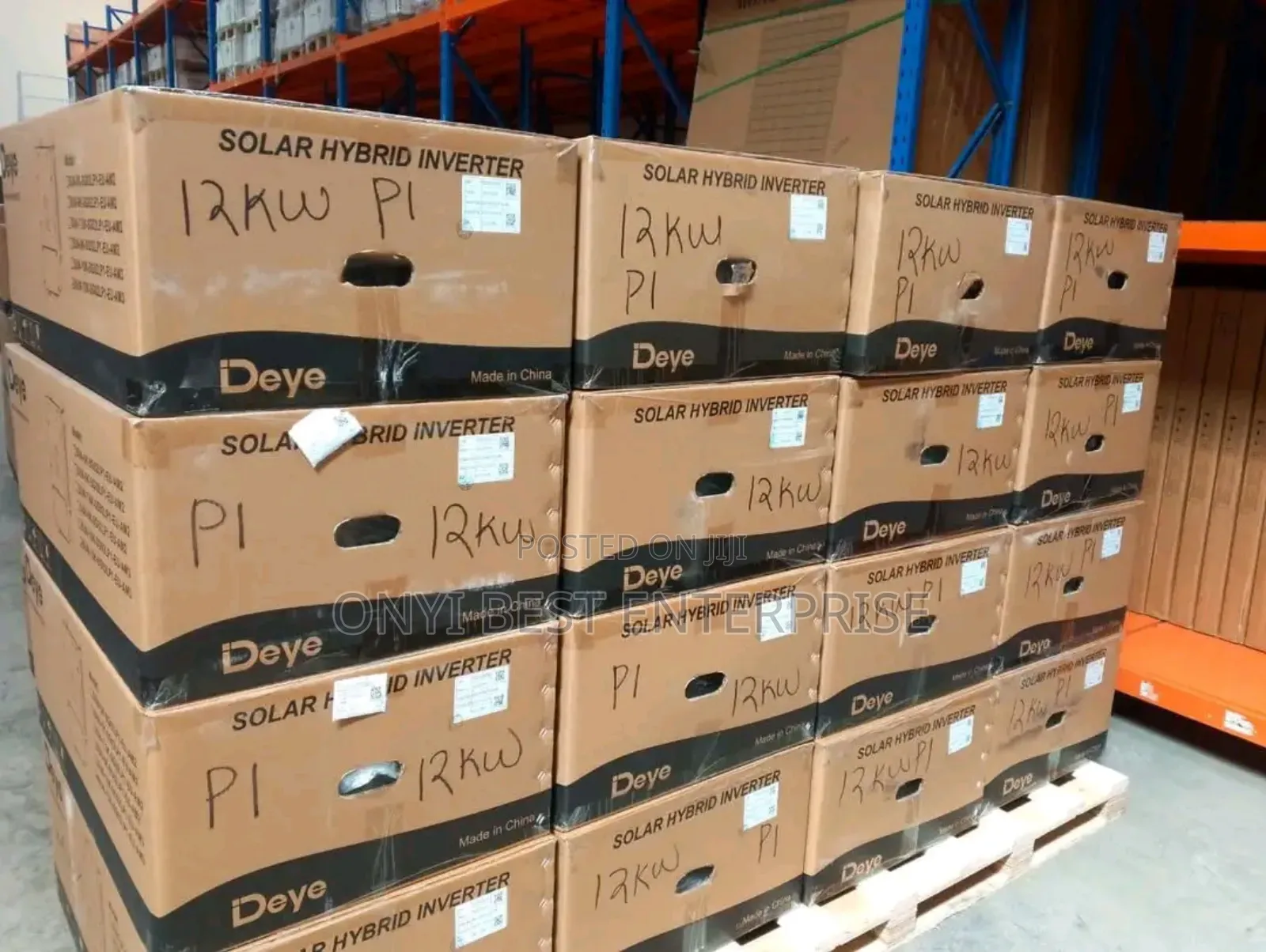 Deye Hybrid Inverter Hybrid 12kw 48volts 3 Phase