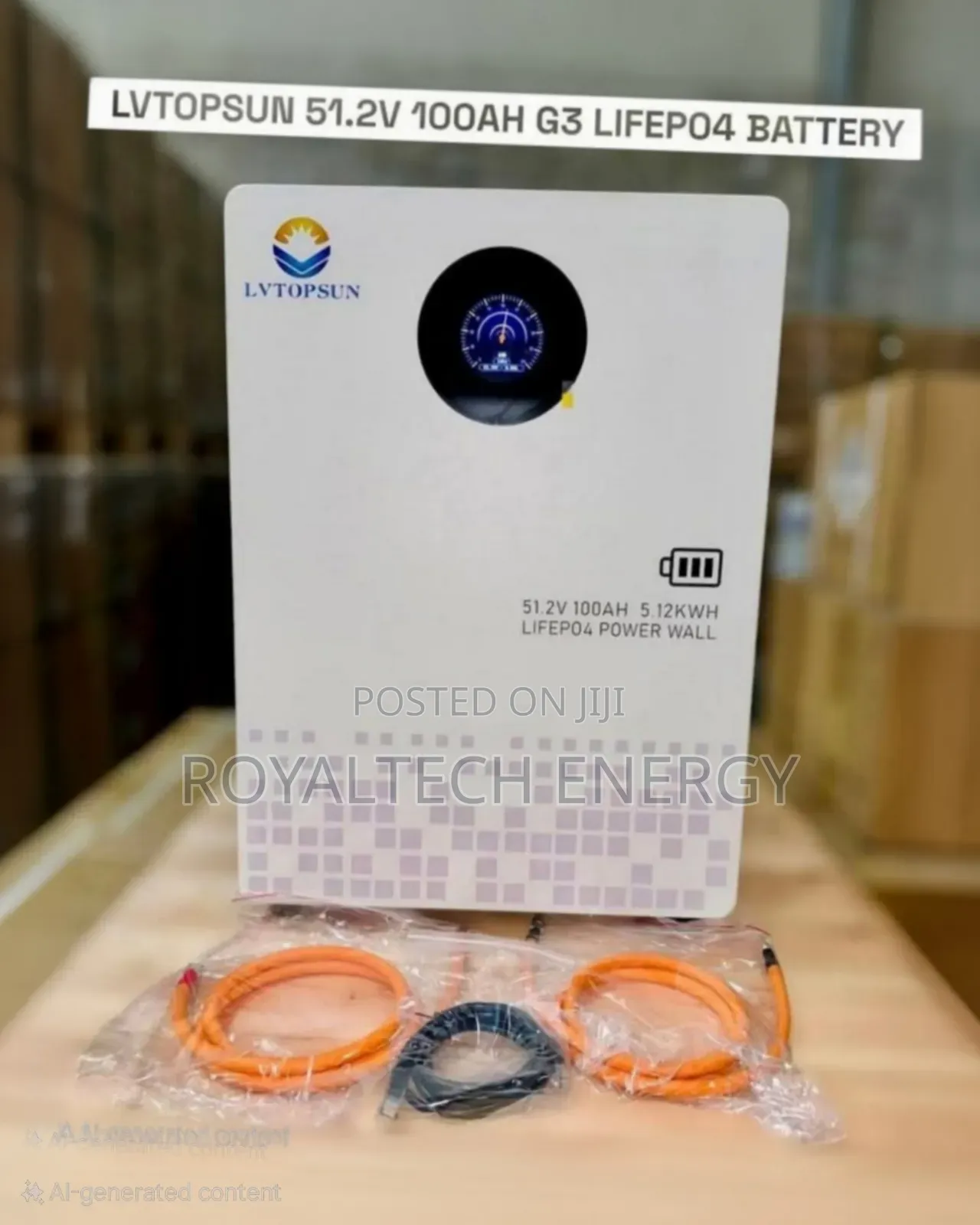 5.12kwh 24v Lvtopsun Lithium Batteries
