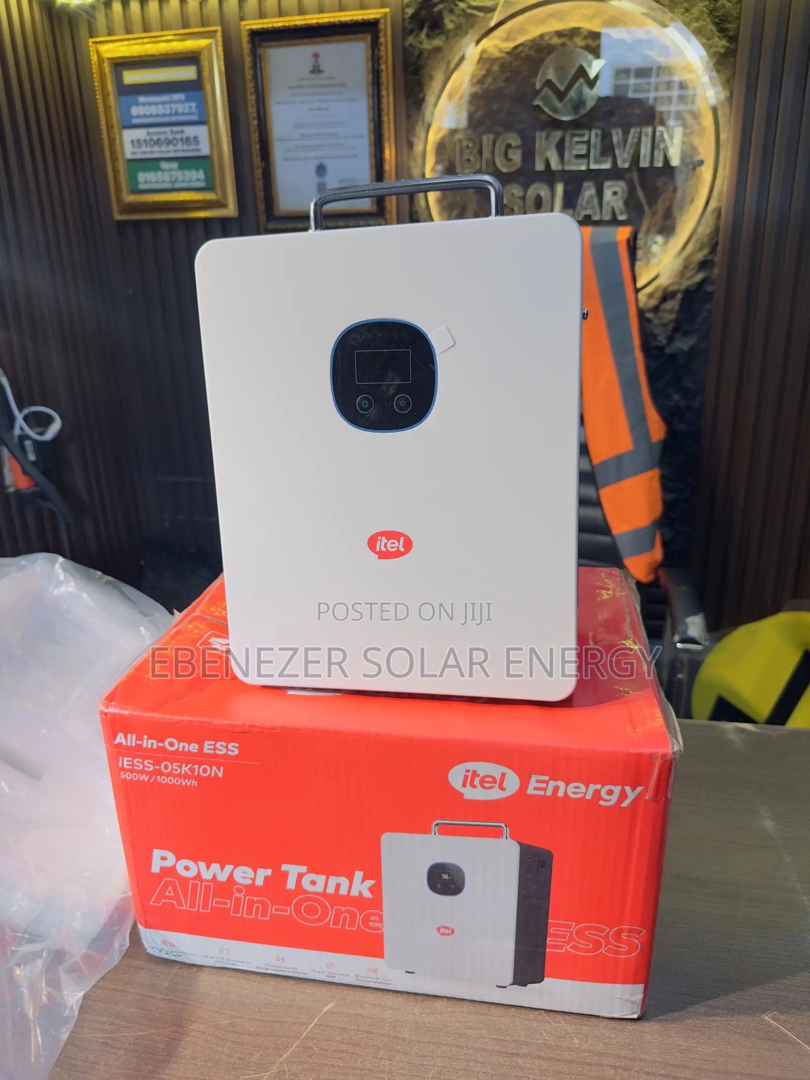 1kwh Itel Solar Power Tank