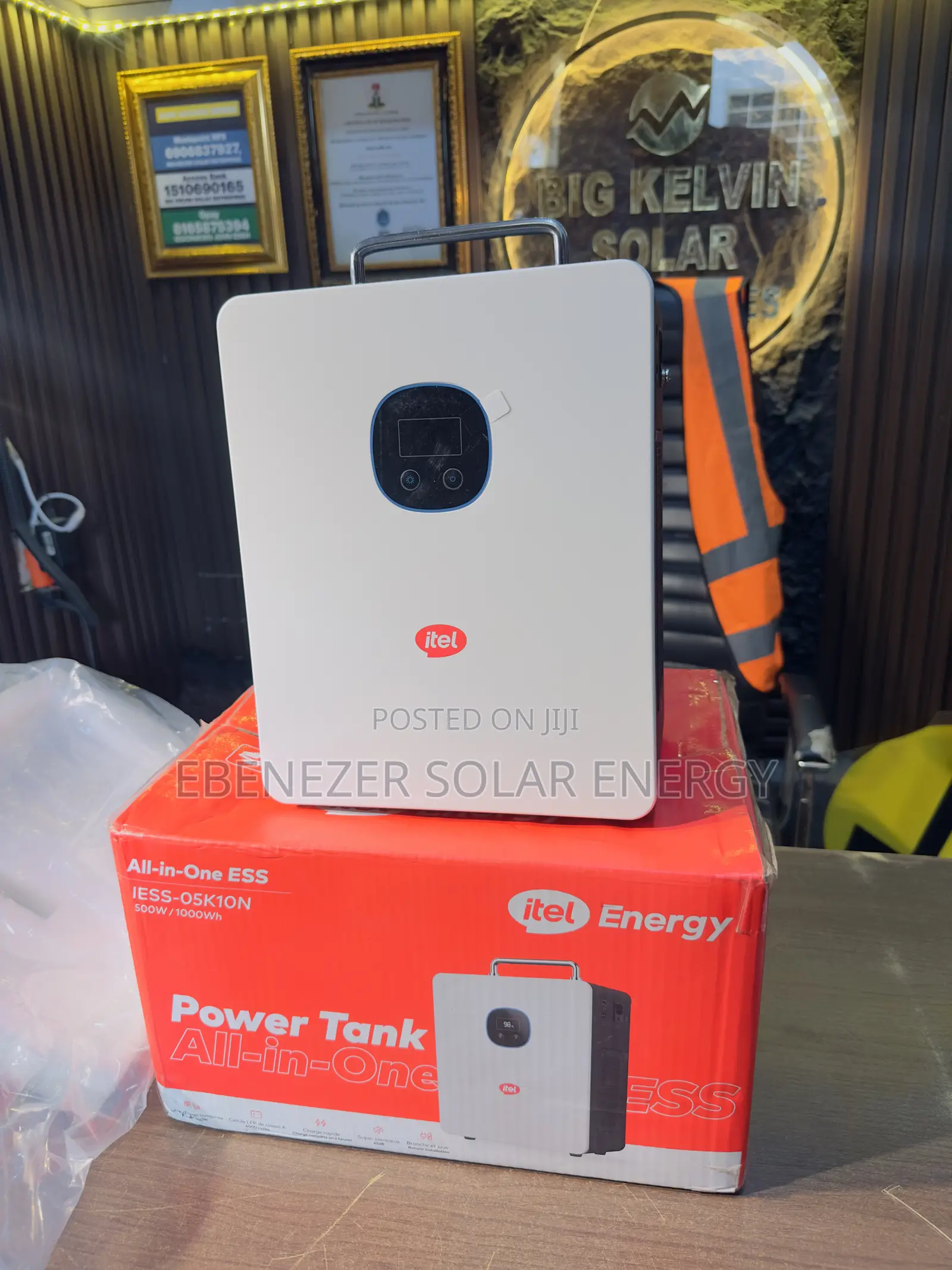 1kwh Itel Solar Power Tank