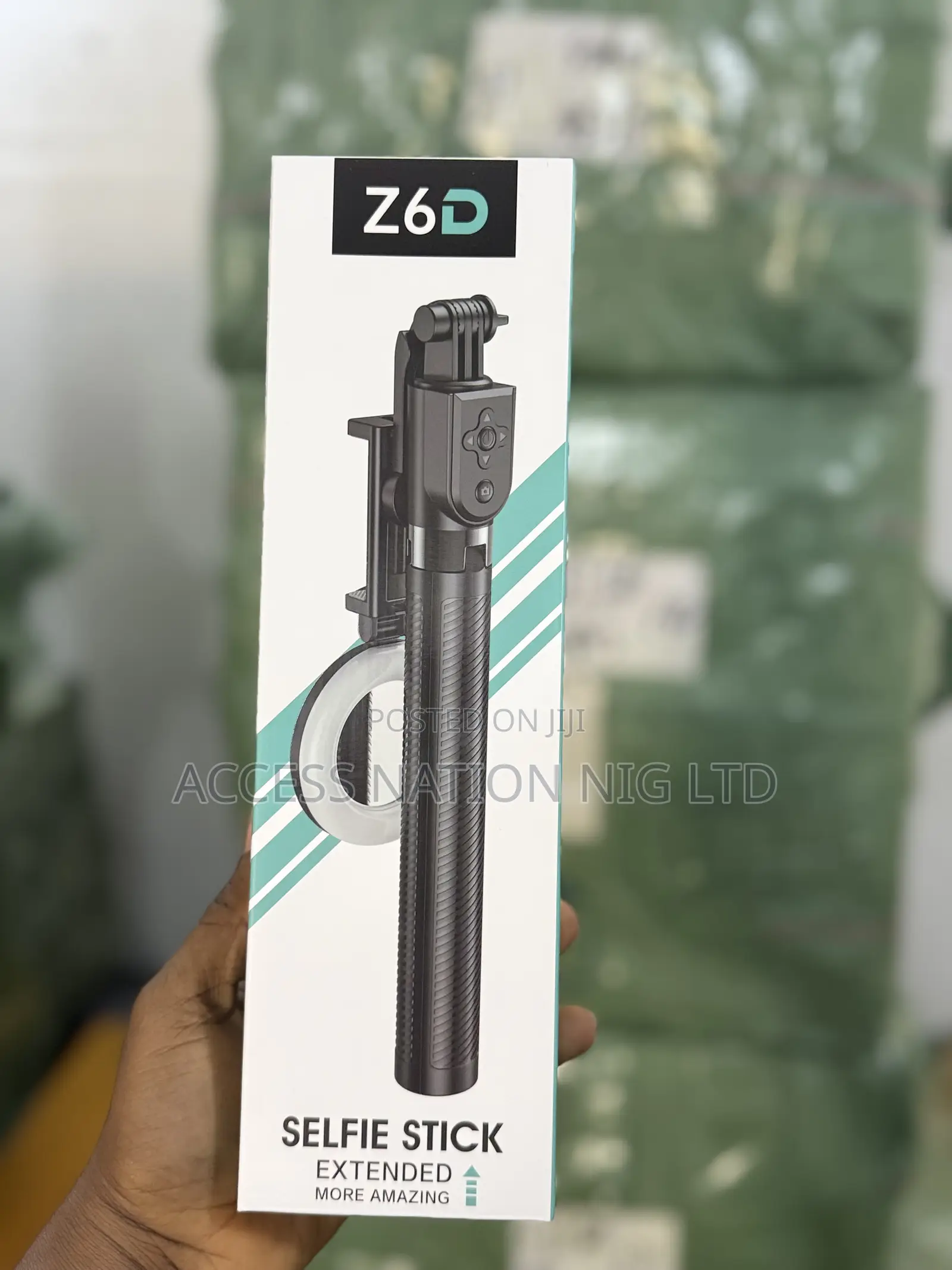 Z6d Selfie Stick Extended More Amazing Double Light