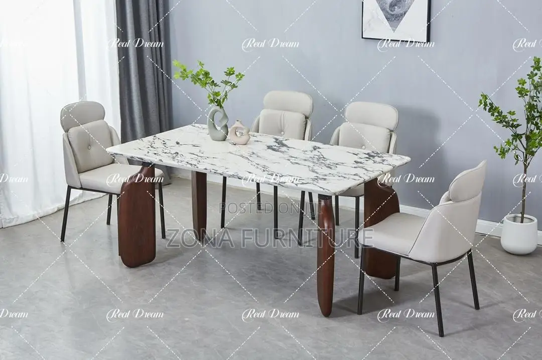 Imported New Model Turkish Luxury Dining Table and Chairs