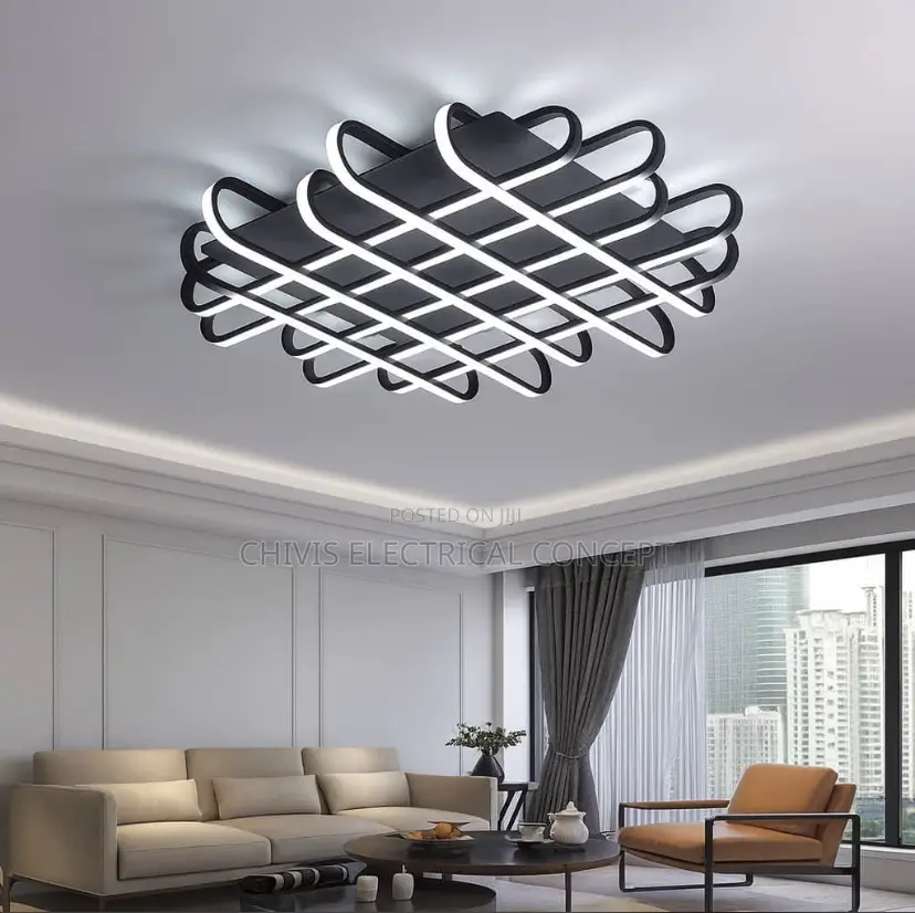 Modern Led Ceiling Lamp for Study Living Room Bedroom Dining Room