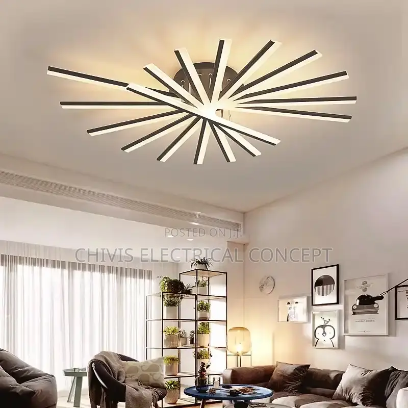 Modern Led Ceiling Lamp for Study Living Room Bedroom Dining Room