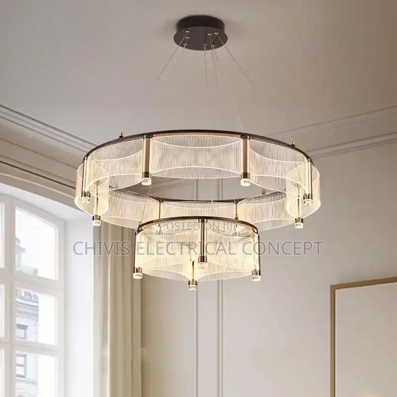 Living Room Acrylic Ceiling Lamp Modern Minimalist Hall Atmosphere