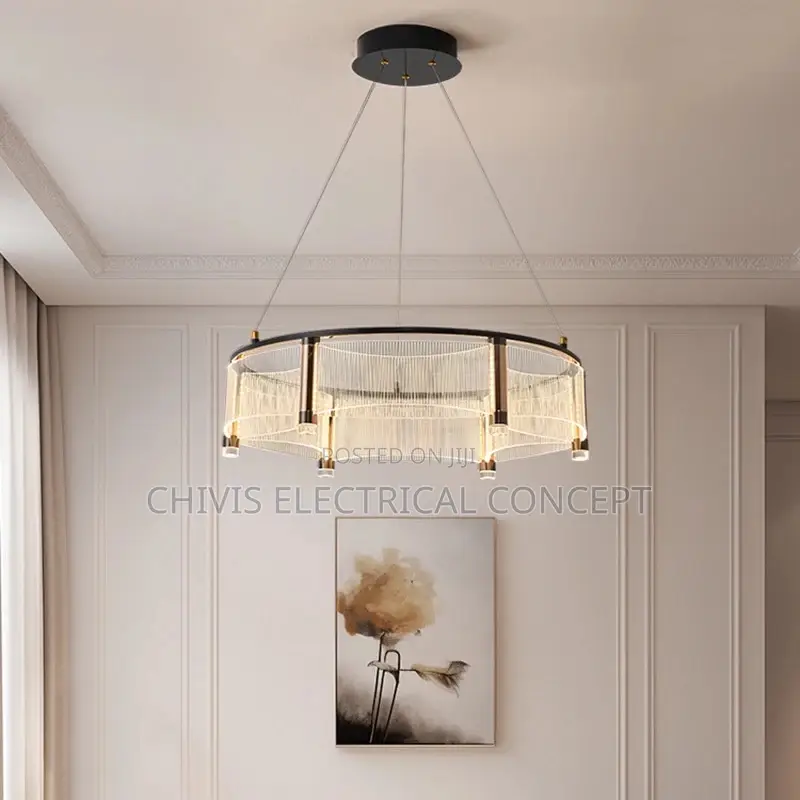 Living Room Acrylic Ceiling Lamp Modern Minimalist Hall Atmosphere