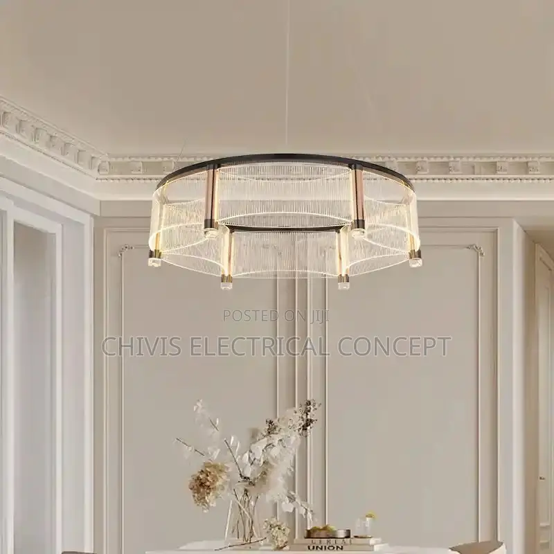 Living Room Acrylic Ceiling Lamp Modern Minimalist Hall Atmosphere