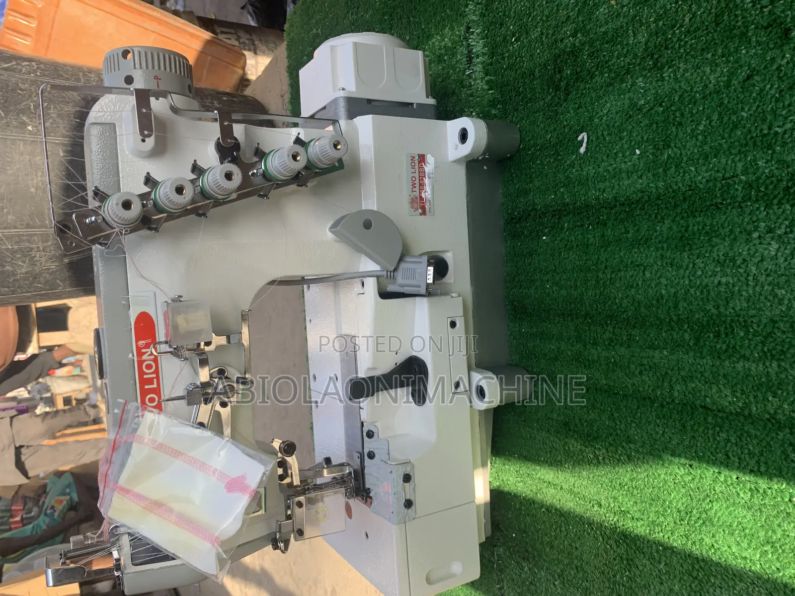 Two Lion Direct Drive Taping Machine Industrial Cover Stitch Machine
