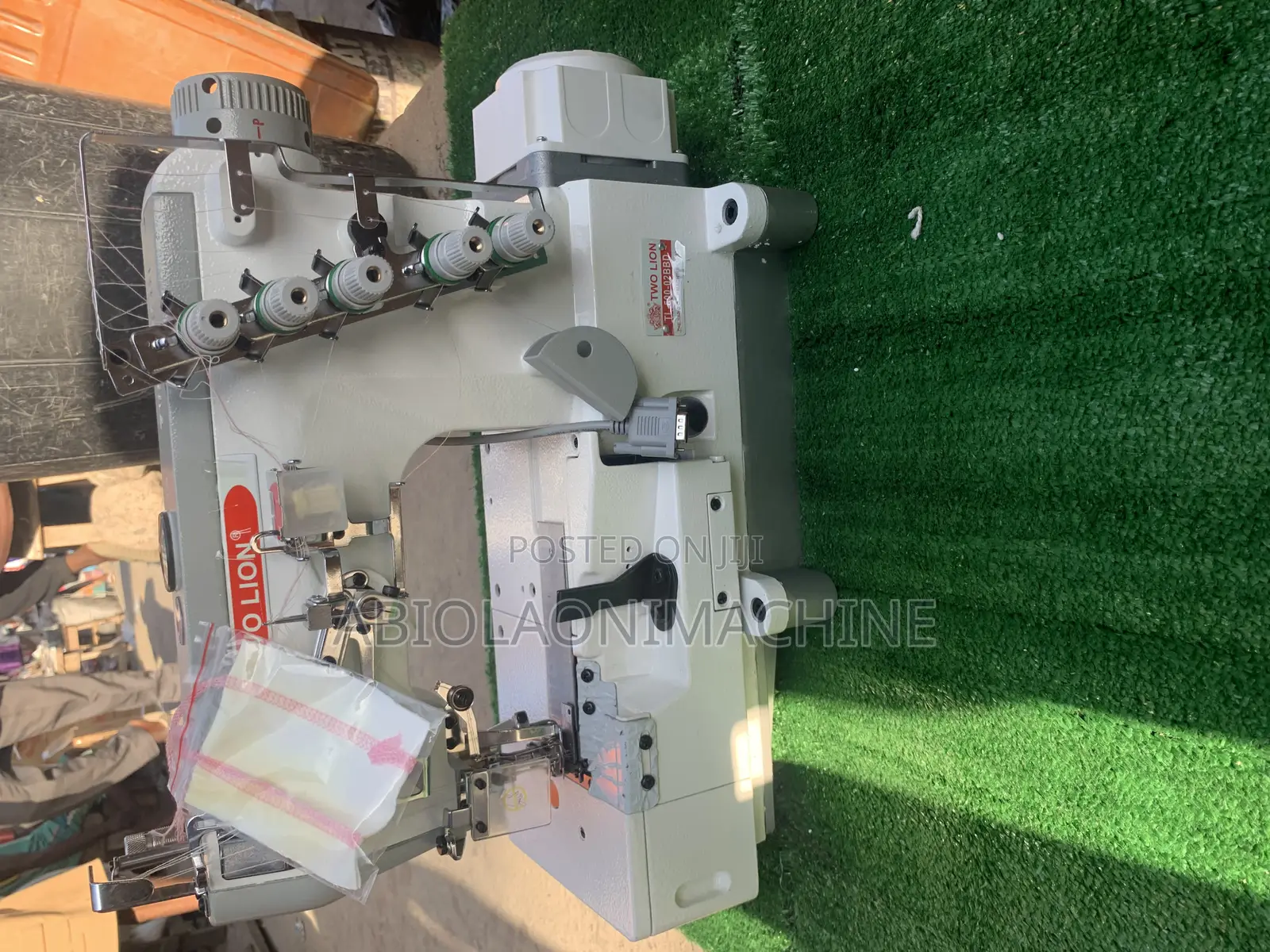 Two Lion Direct Drive Taping Machine Industrial Cover Stitch Machine