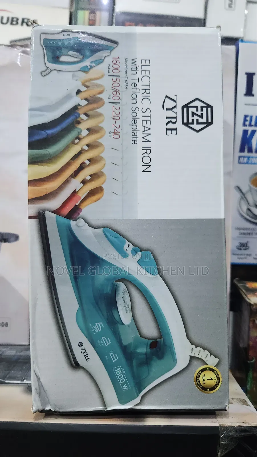 Zyre Steam Iron
