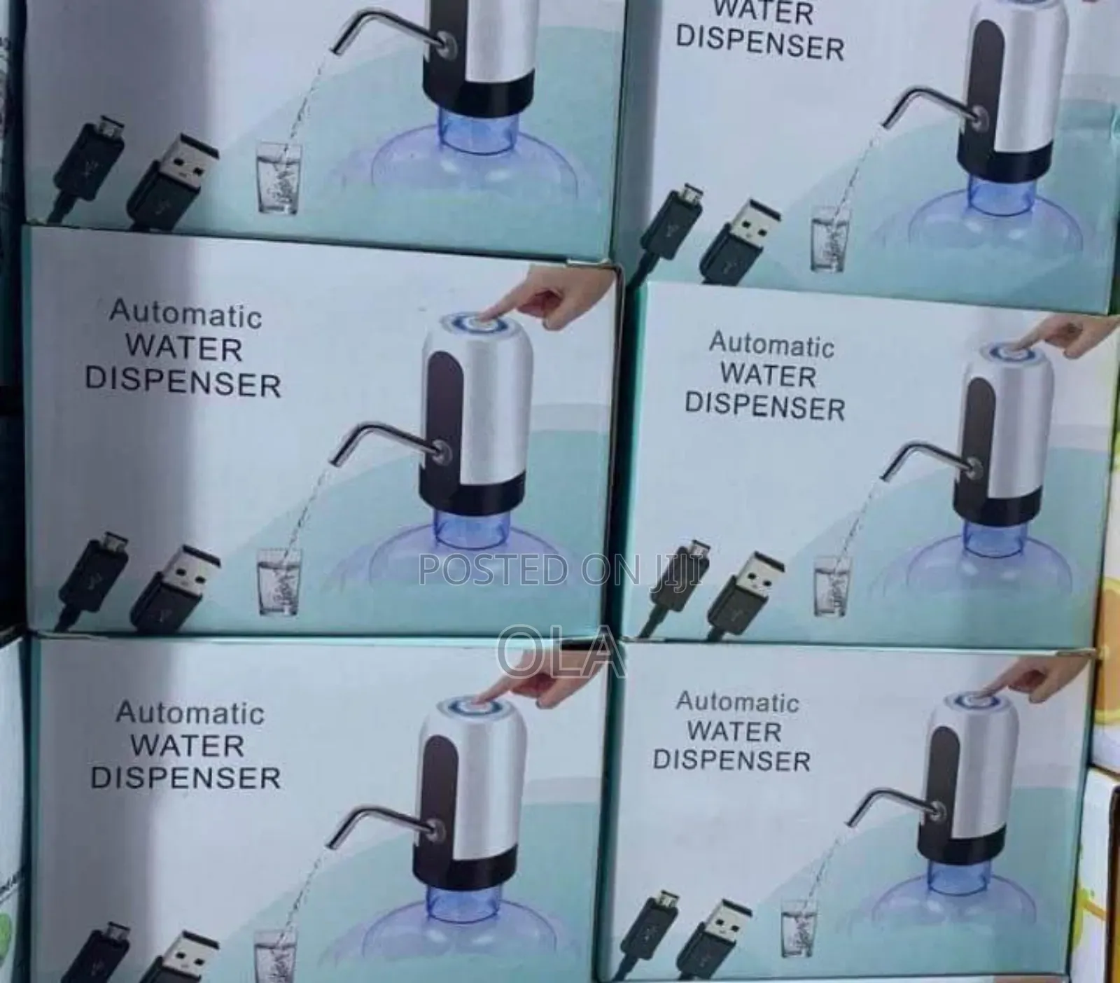 Rechargeable Automatic Water Dispenser – Portable Electric Water Pump