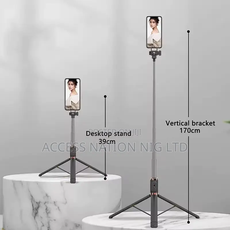 Jc-18h Wireless Selfie Stick With Double Light