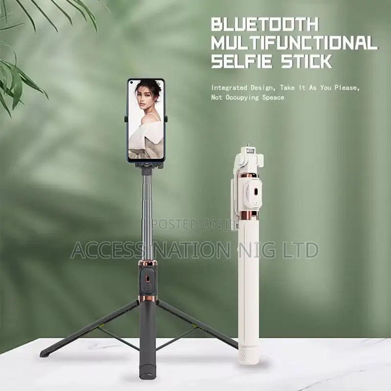 Jc-18h Wireless Selfie Stick With Double Light