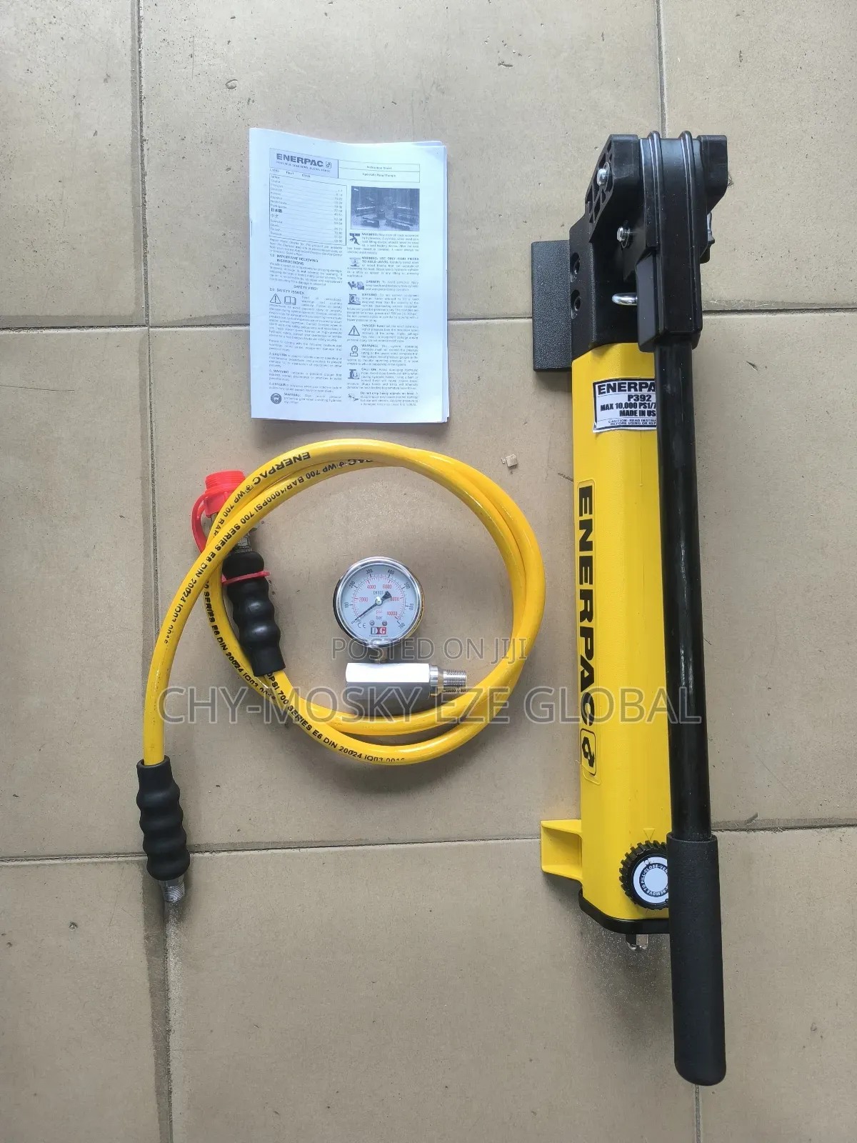 Enerpac Hydraulic Hand Testing Pump Set (700bar/10,000psi)