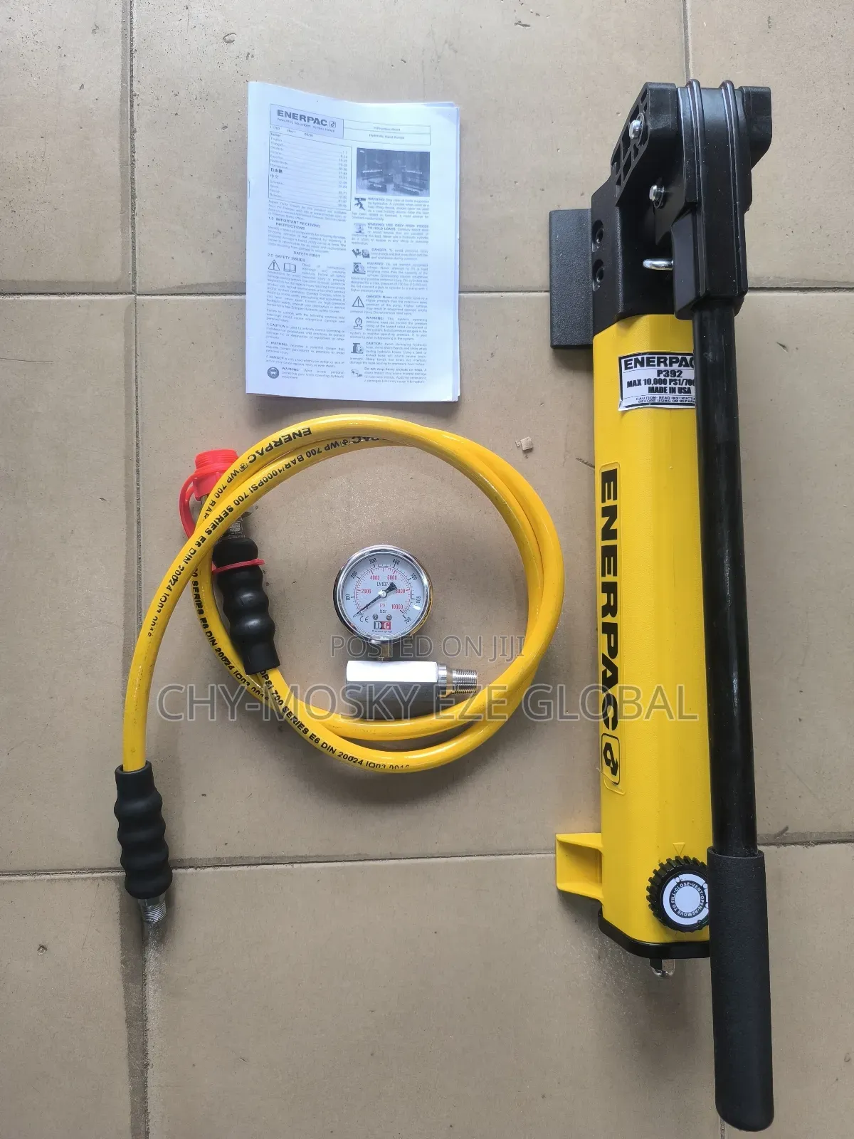 Enerpac Hydraulic Hand Testing Pump Set (700bar/10,000psi)