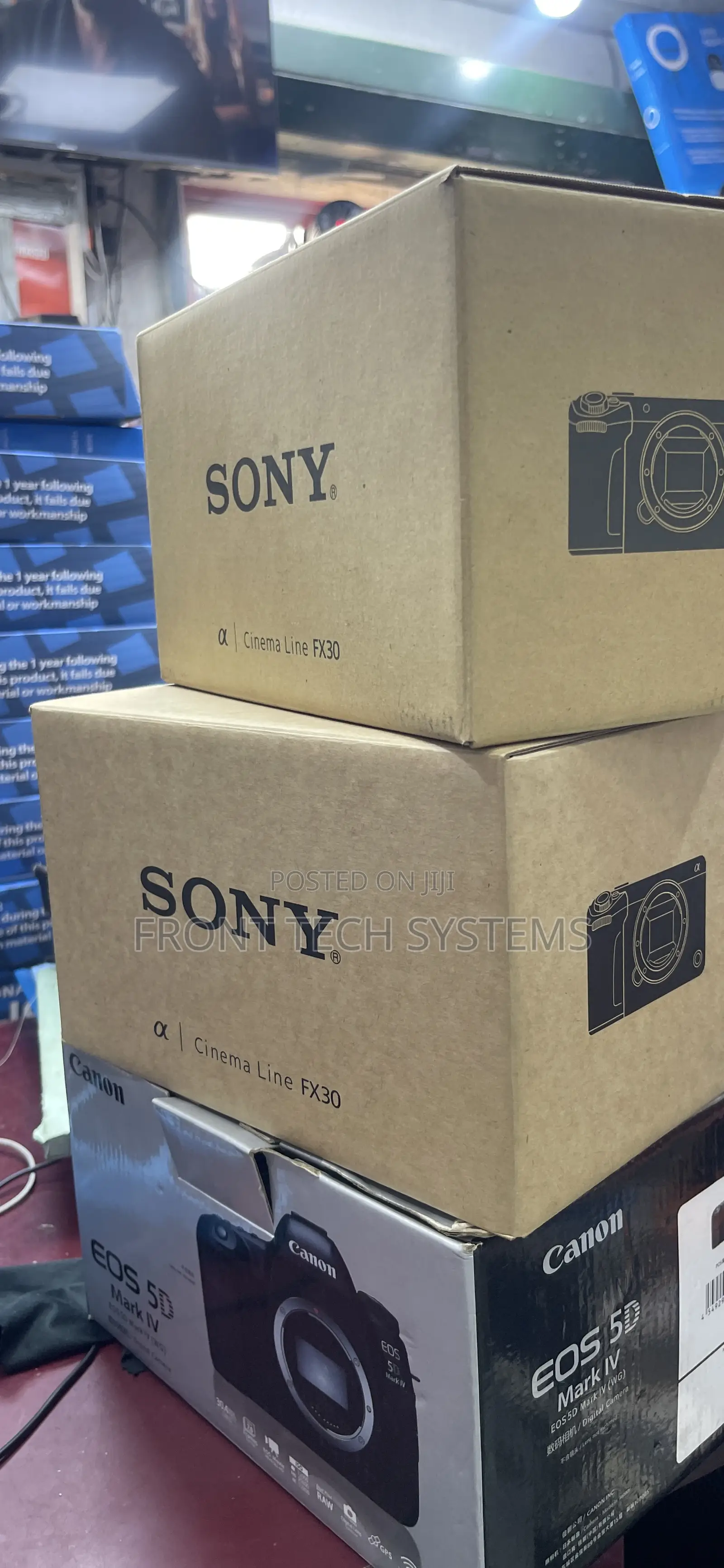 Sony Cinema Line Fx30 New Video Camera