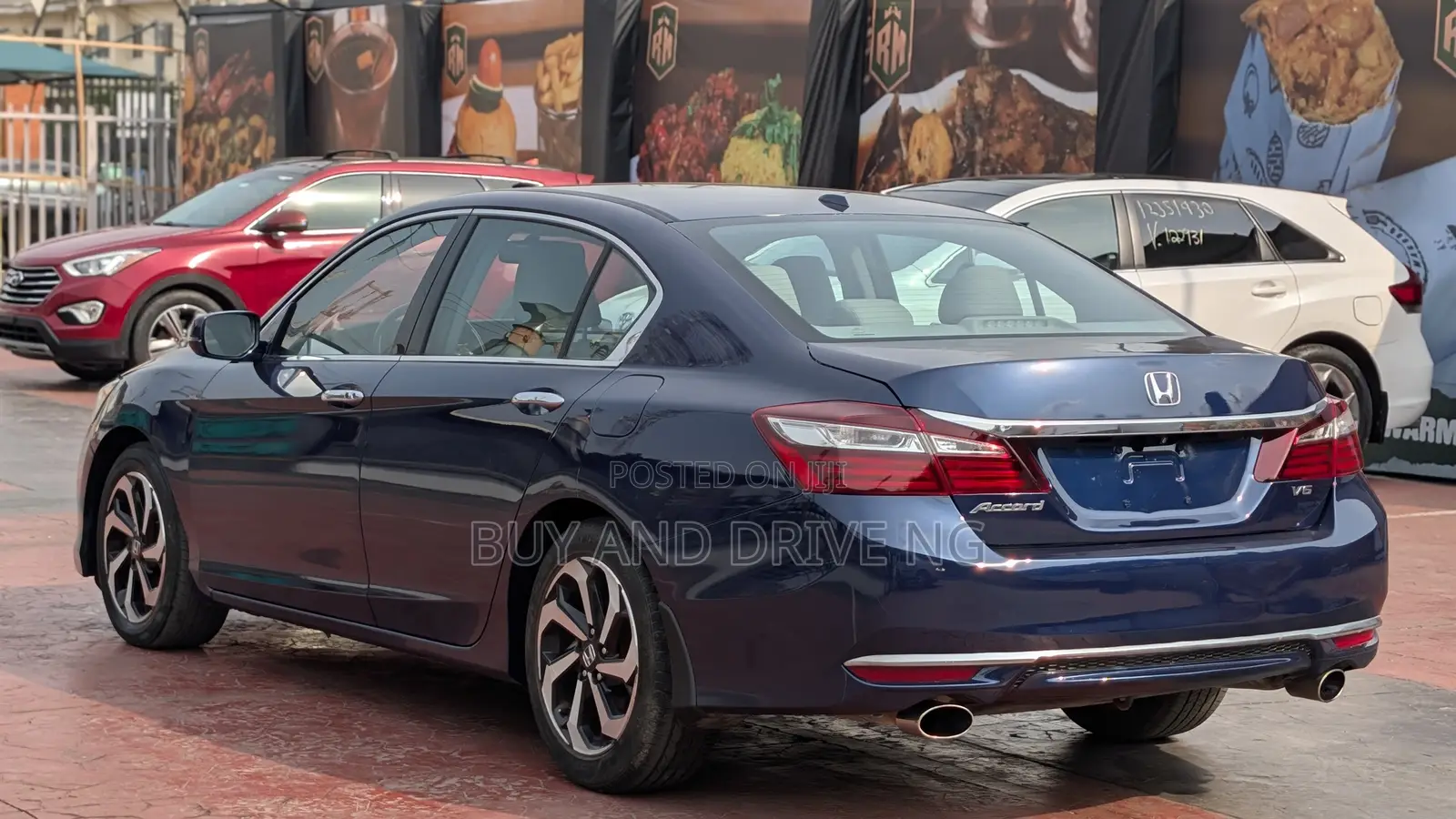 Honda Accord EX-L V6 4dr Sedan FWD (3.5L 6cyl 6A) 2017 Blue